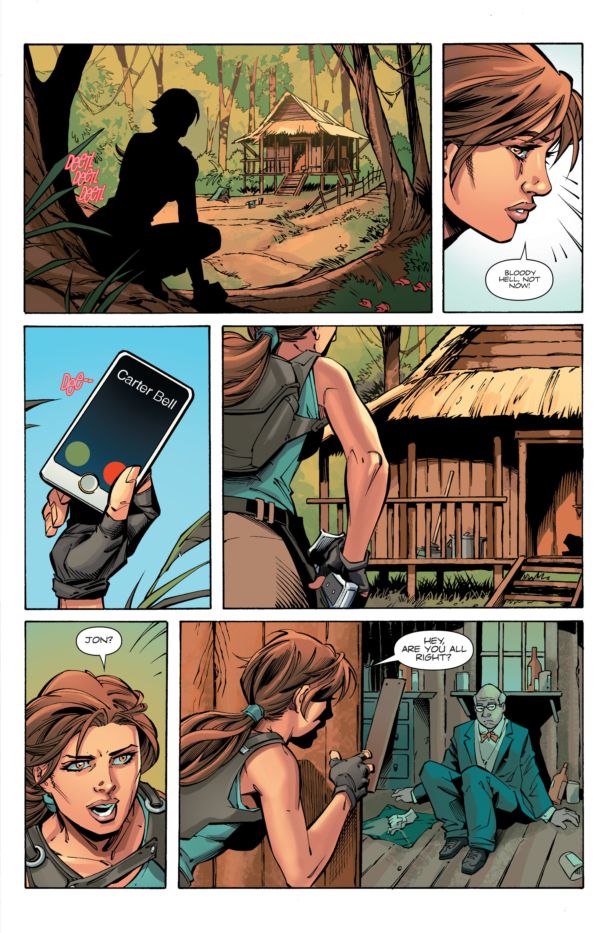 Read online Lara Croft and the Frozen Omen comic -  Issue #1 - 21