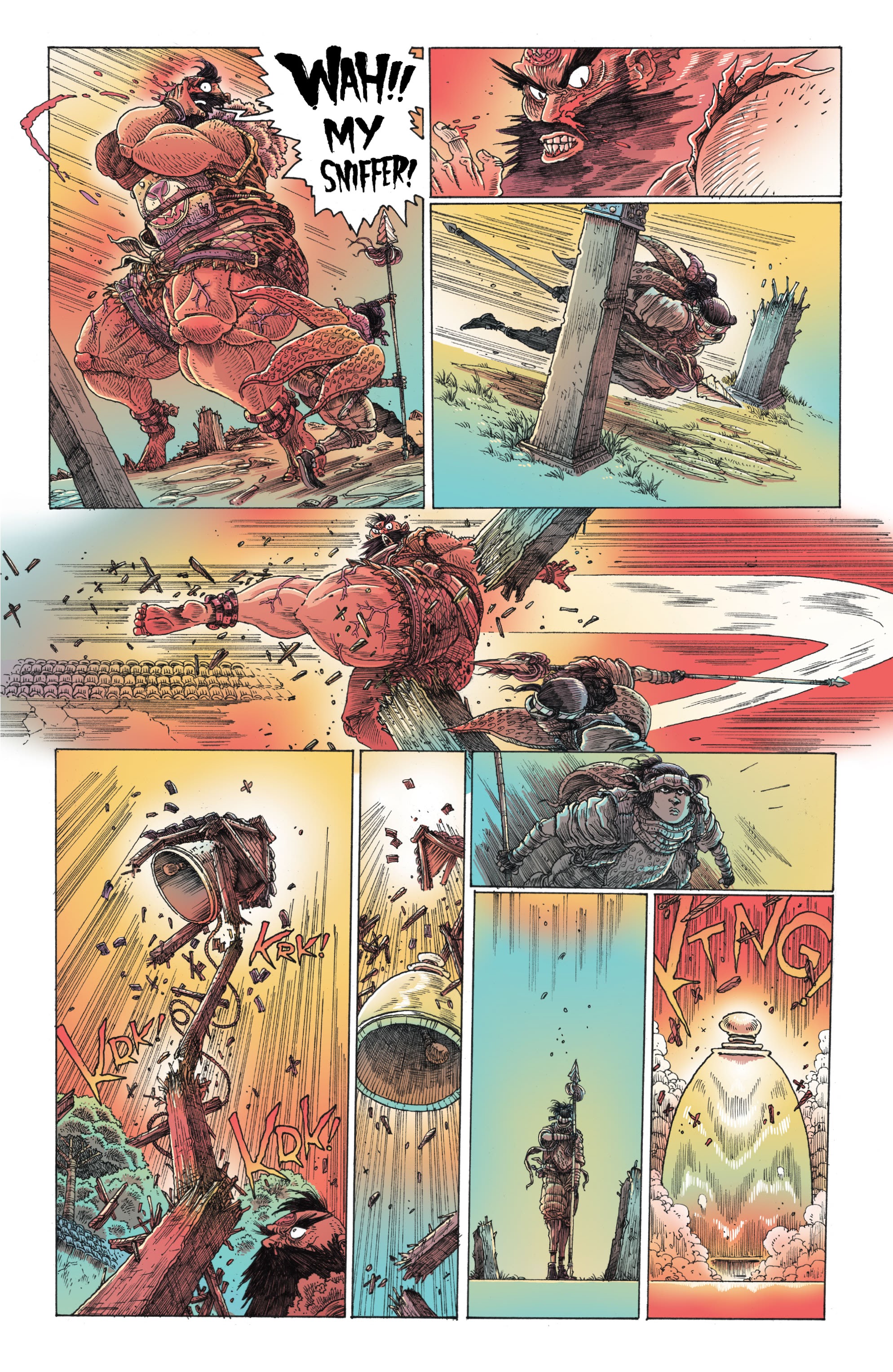 Read online Orphan and the Five Beasts comic -  Issue #2 - 11