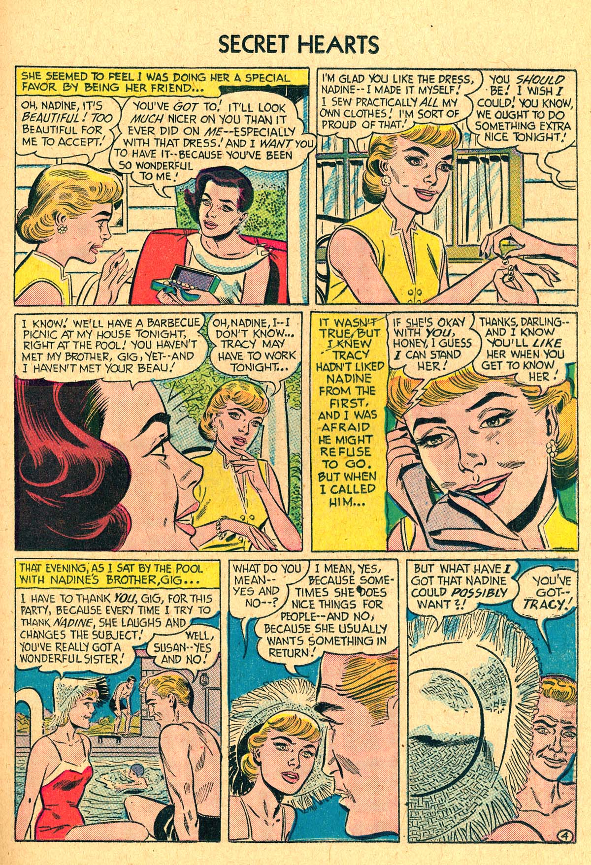 Read online Secret Hearts comic -  Issue #40 - 21