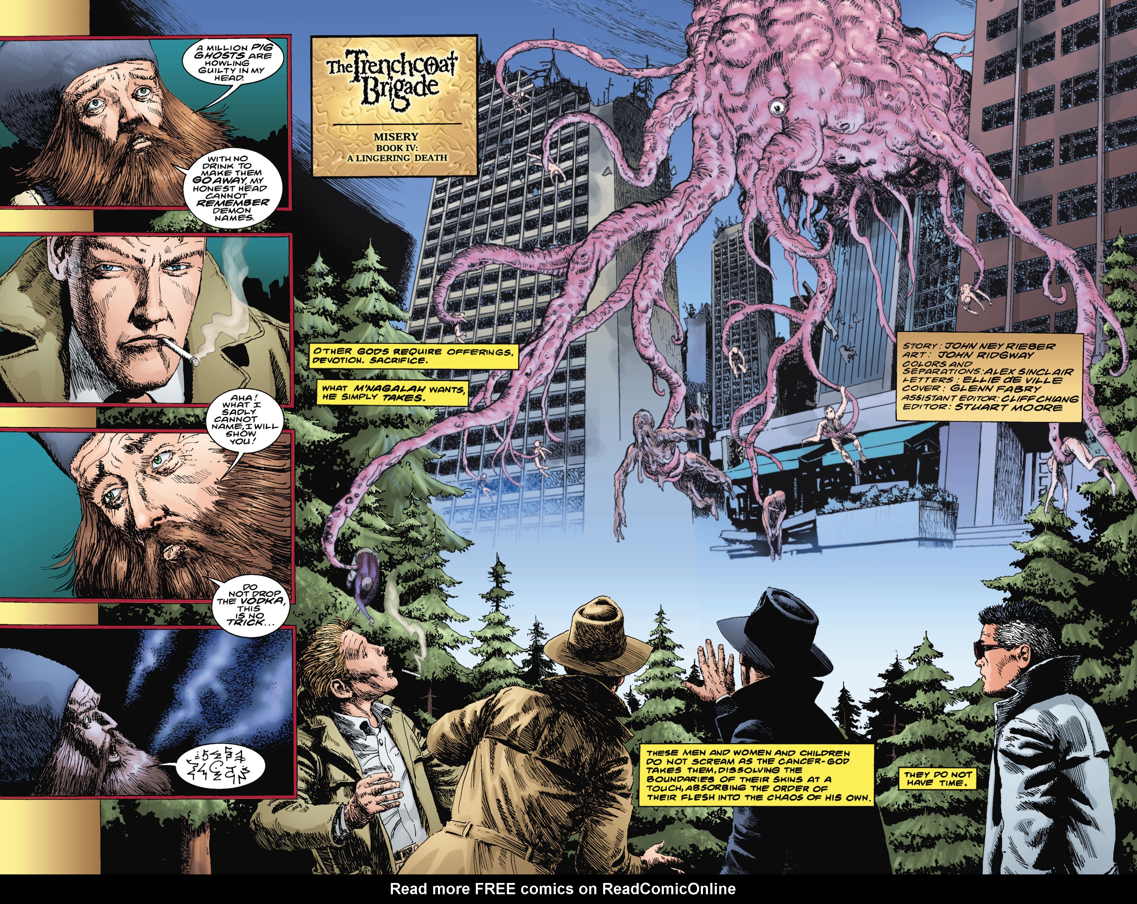 Read online The Trenchcoat Brigade comic -  Issue #4 - 5