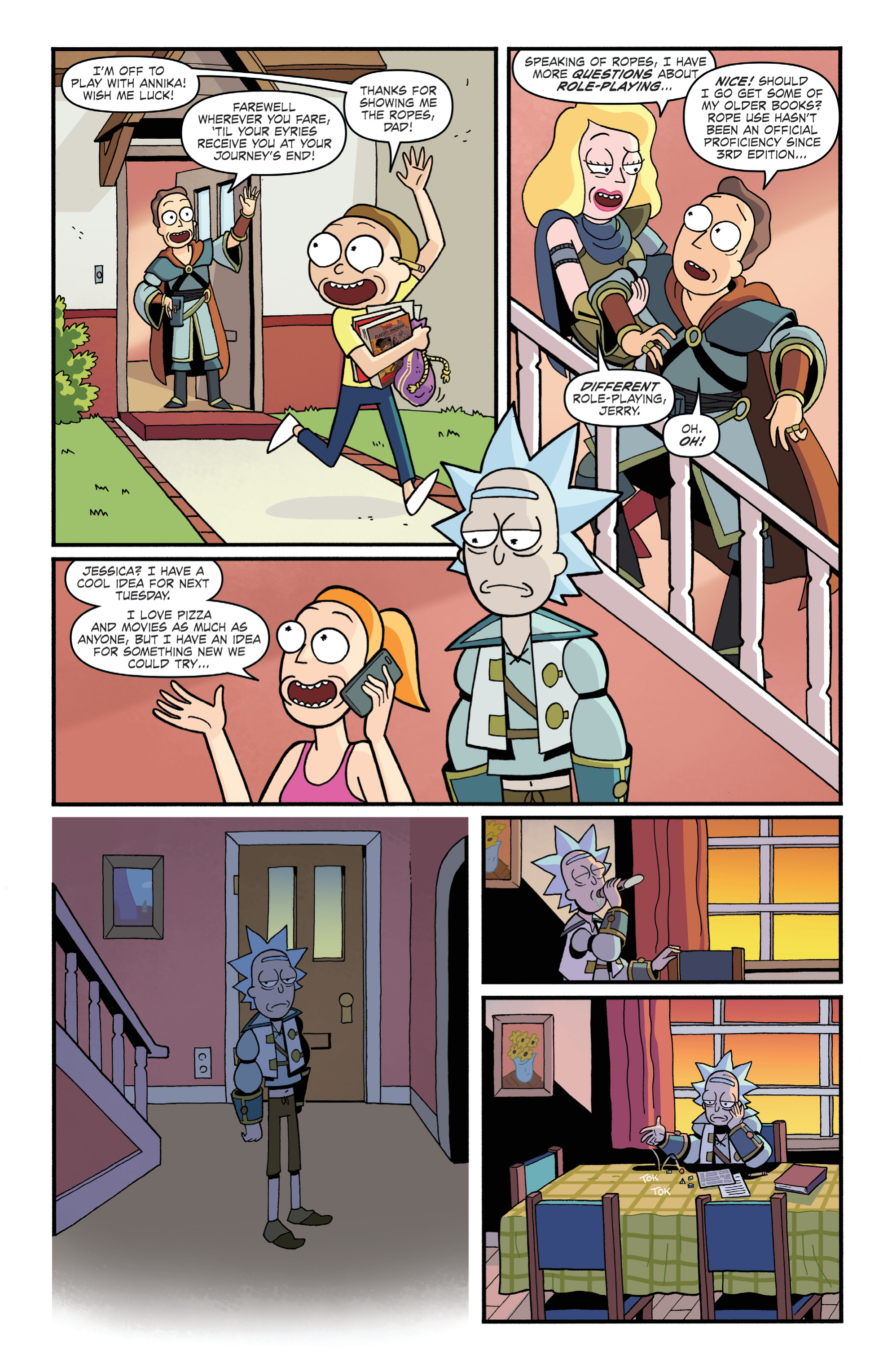 Read online Rick and Morty vs Dungeons & Dragons comic -  Issue # _TPB - 104