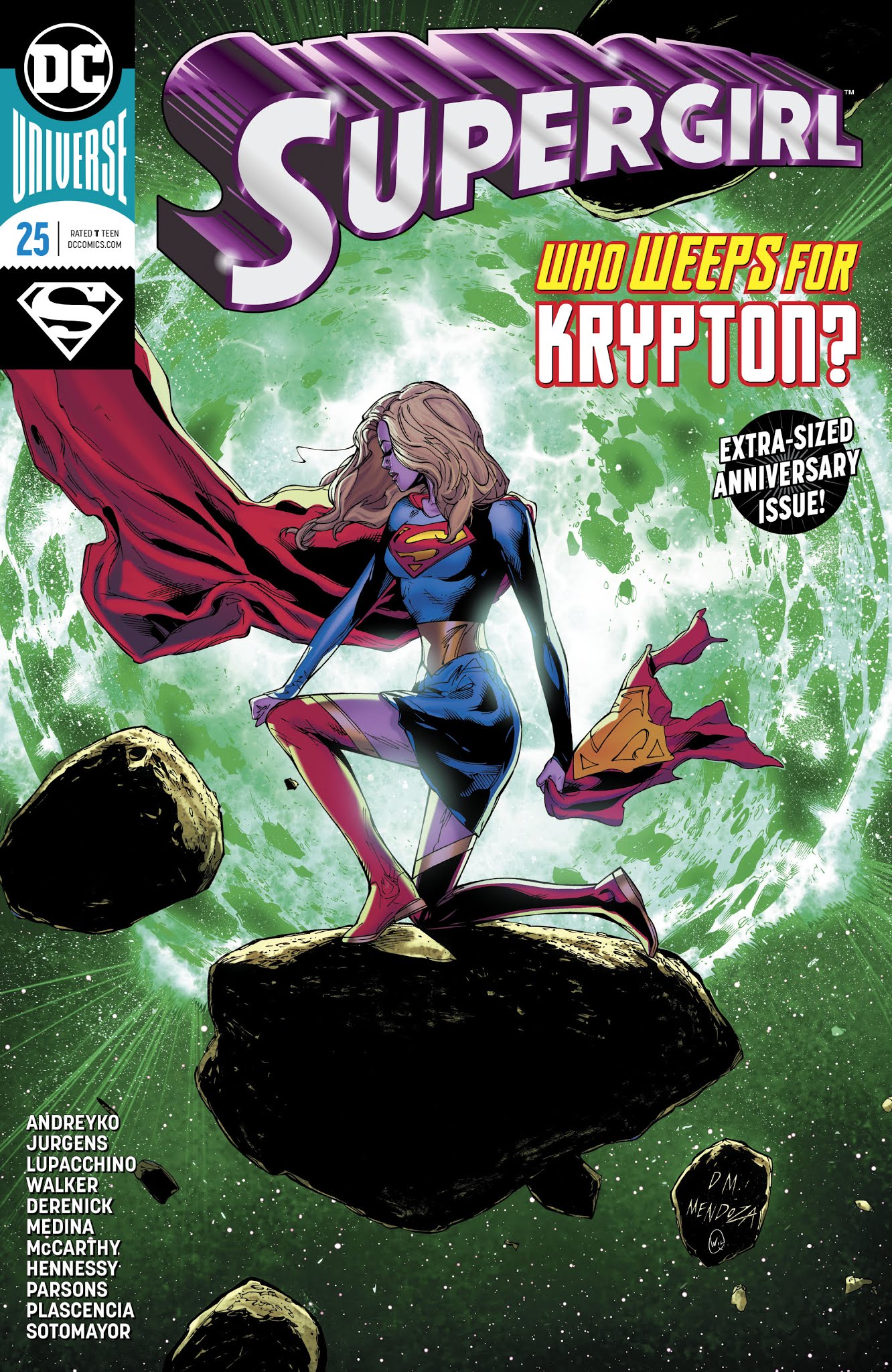 Read online Supergirl (2016) comic -  Issue #25 - 1