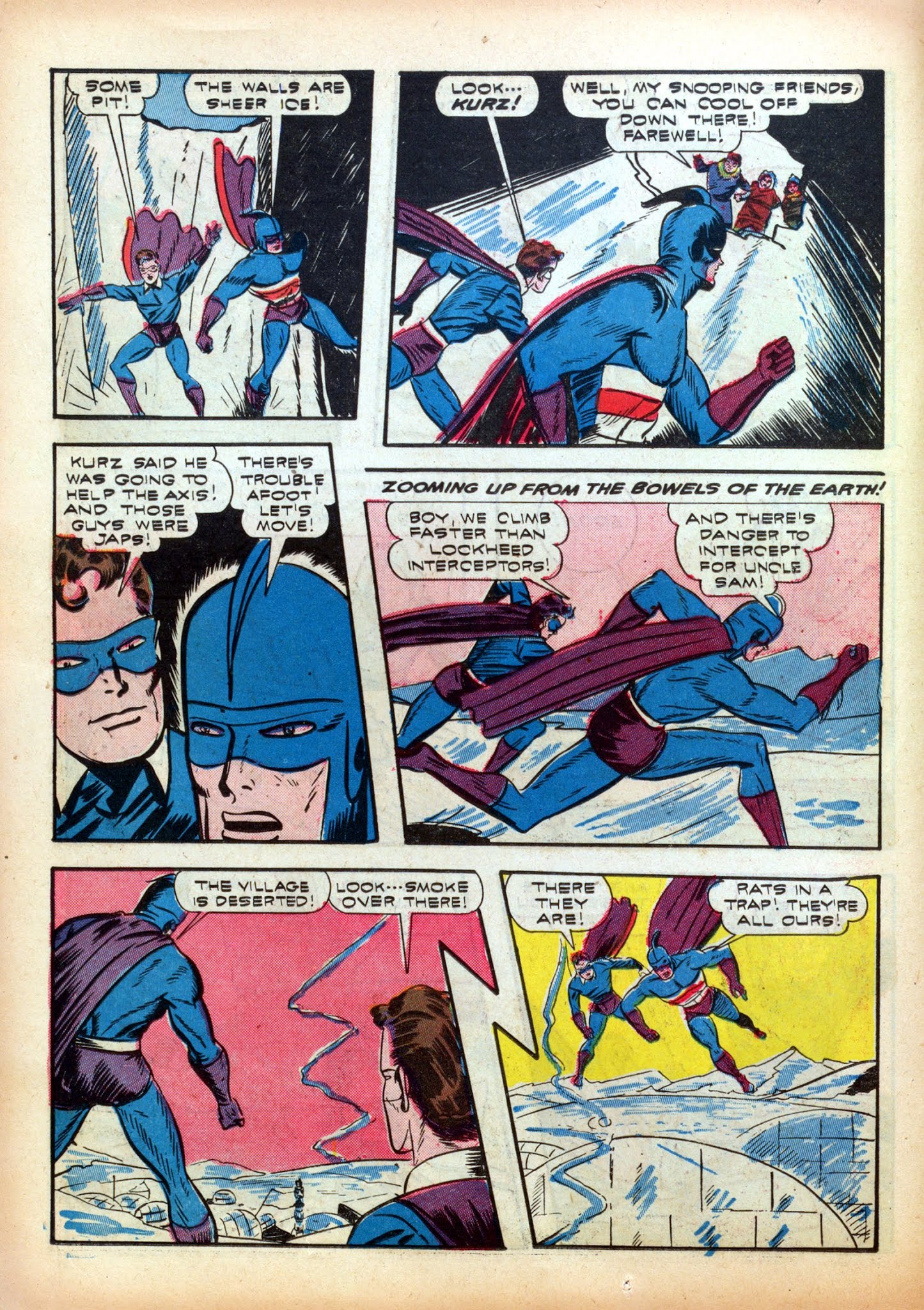 Read online Exciting Comics comic -  Issue #24 - 26