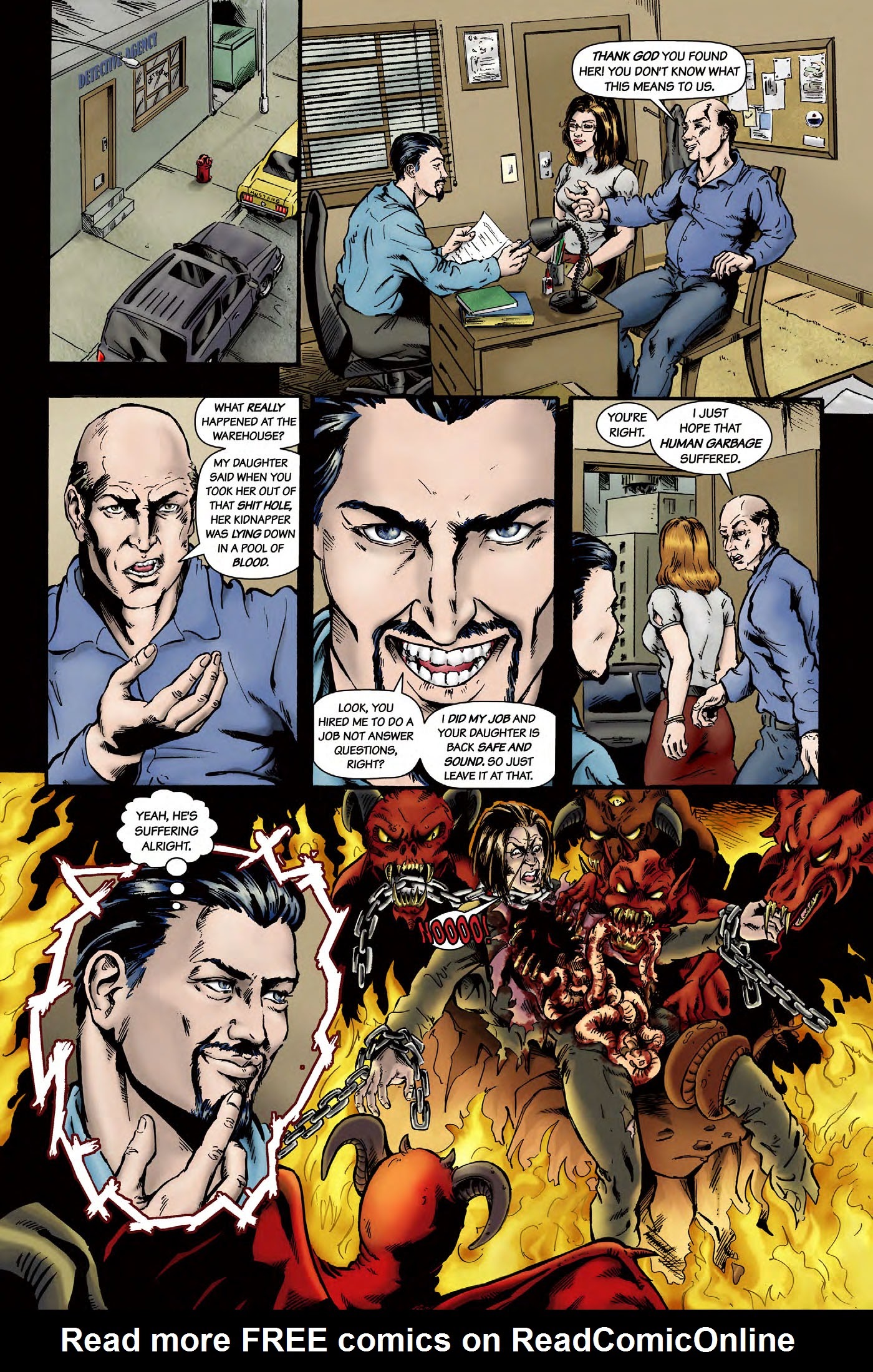 Read online Kung Fu Satanist comic -  Issue #1 - 11