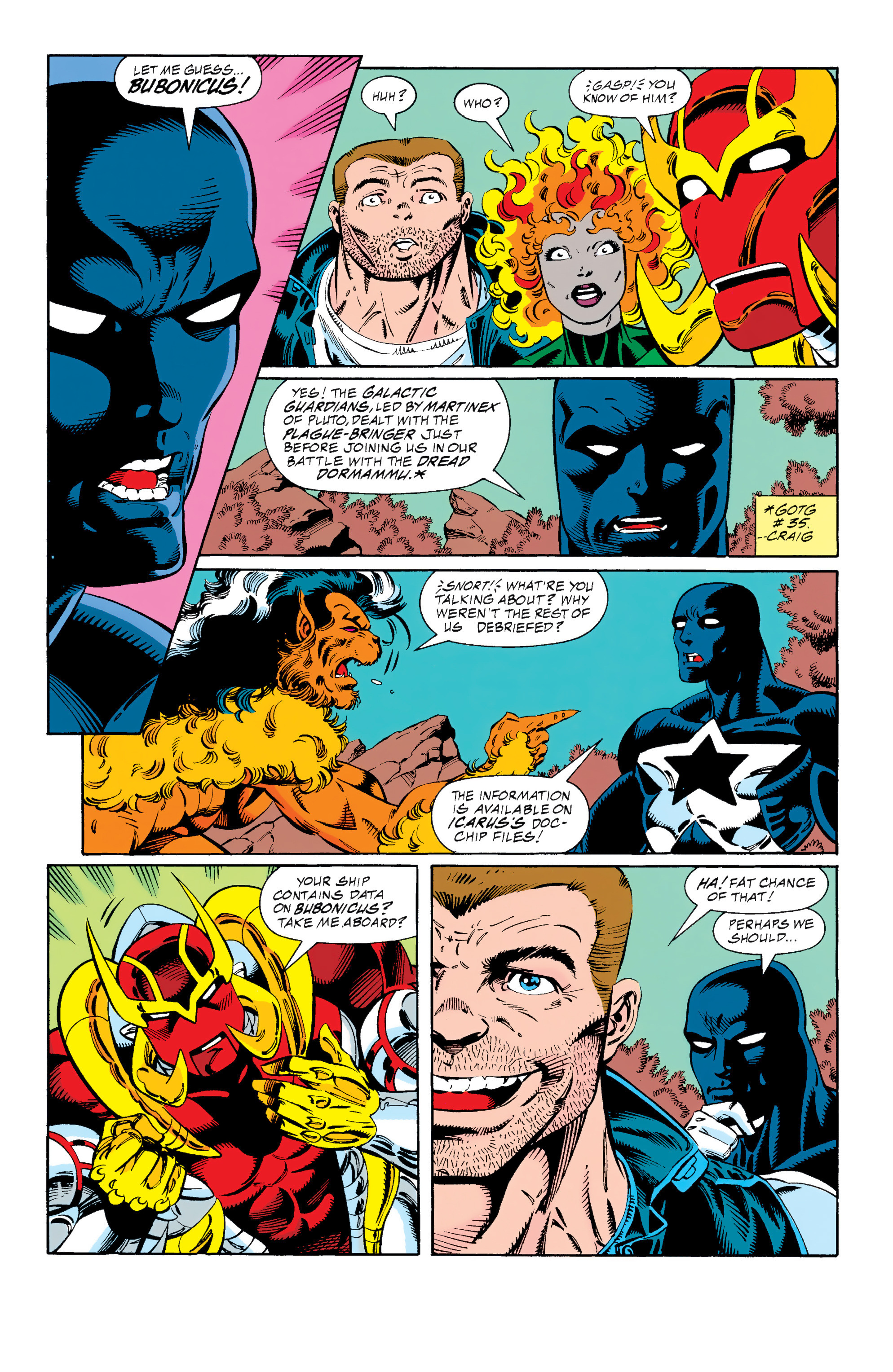 Read online Guardians of the Galaxy (1990) comic -  Issue # _TPB In The Year 3000 3 (Part 2) - 99