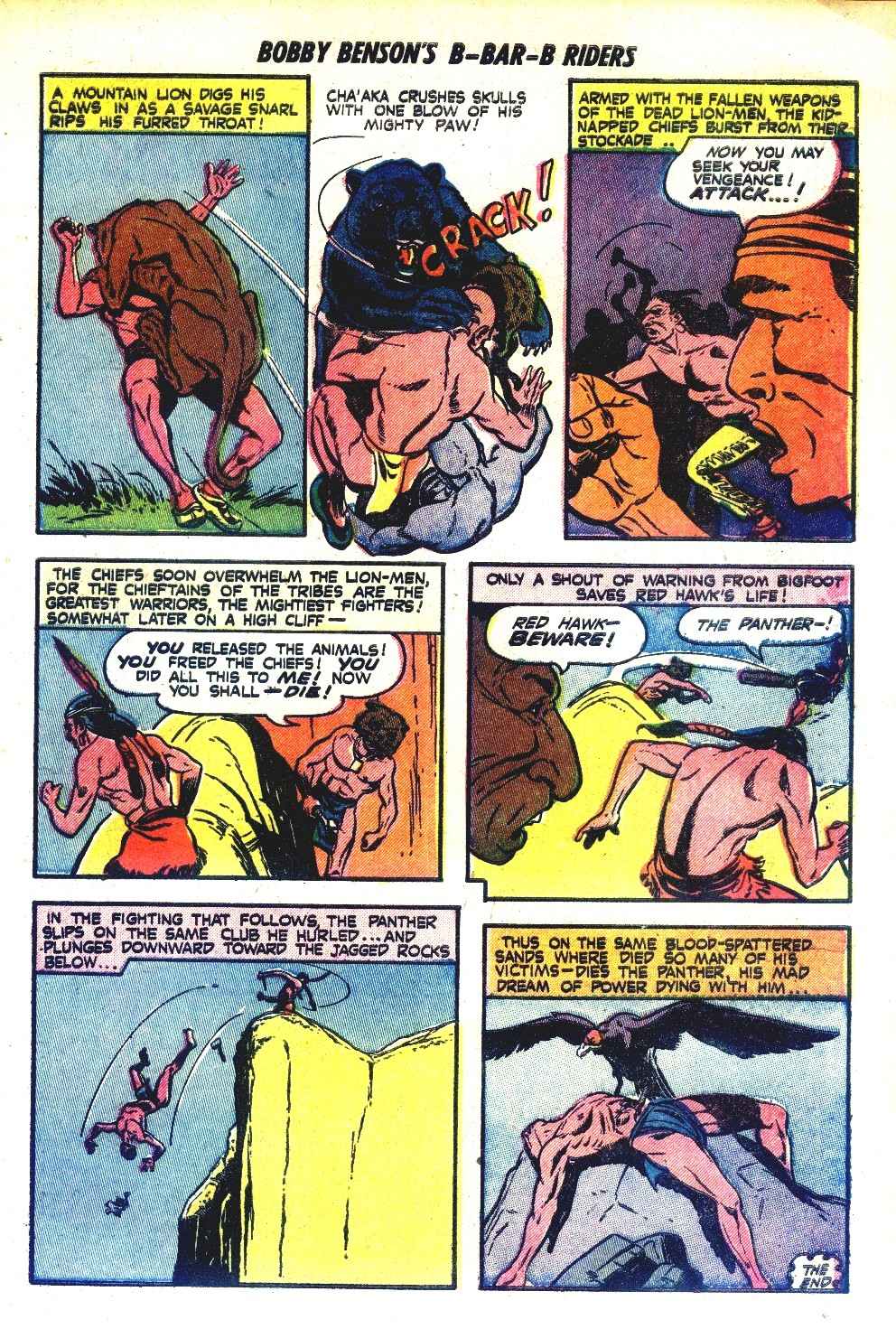 Read online Bobby Benson's B-Bar-B Riders comic -  Issue #14 - 19
