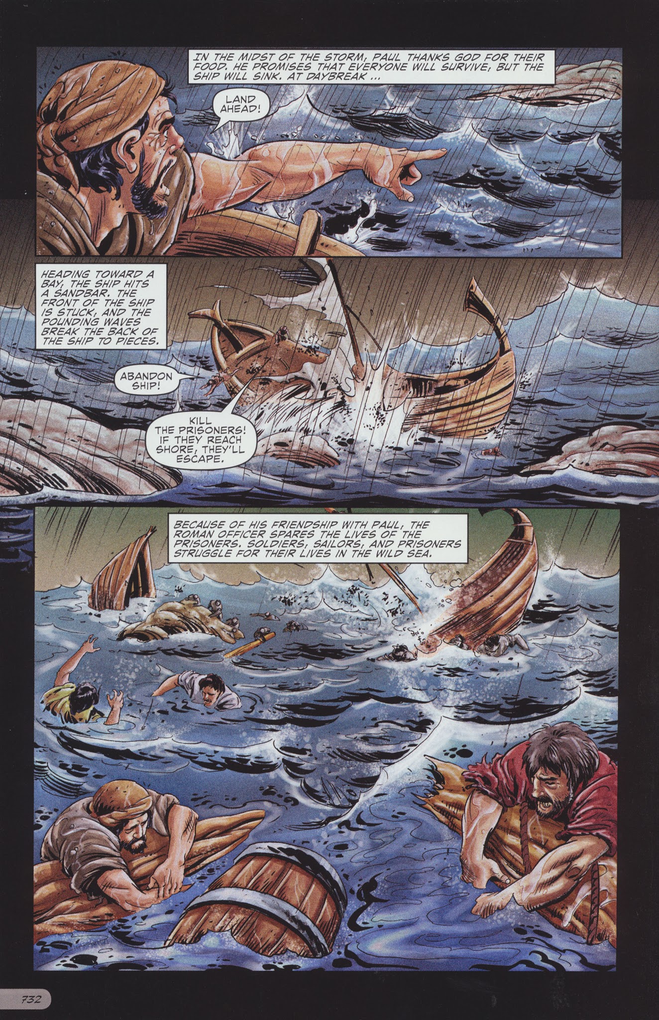 Read online The Action Bible comic -  Issue # TPB 2 - 355