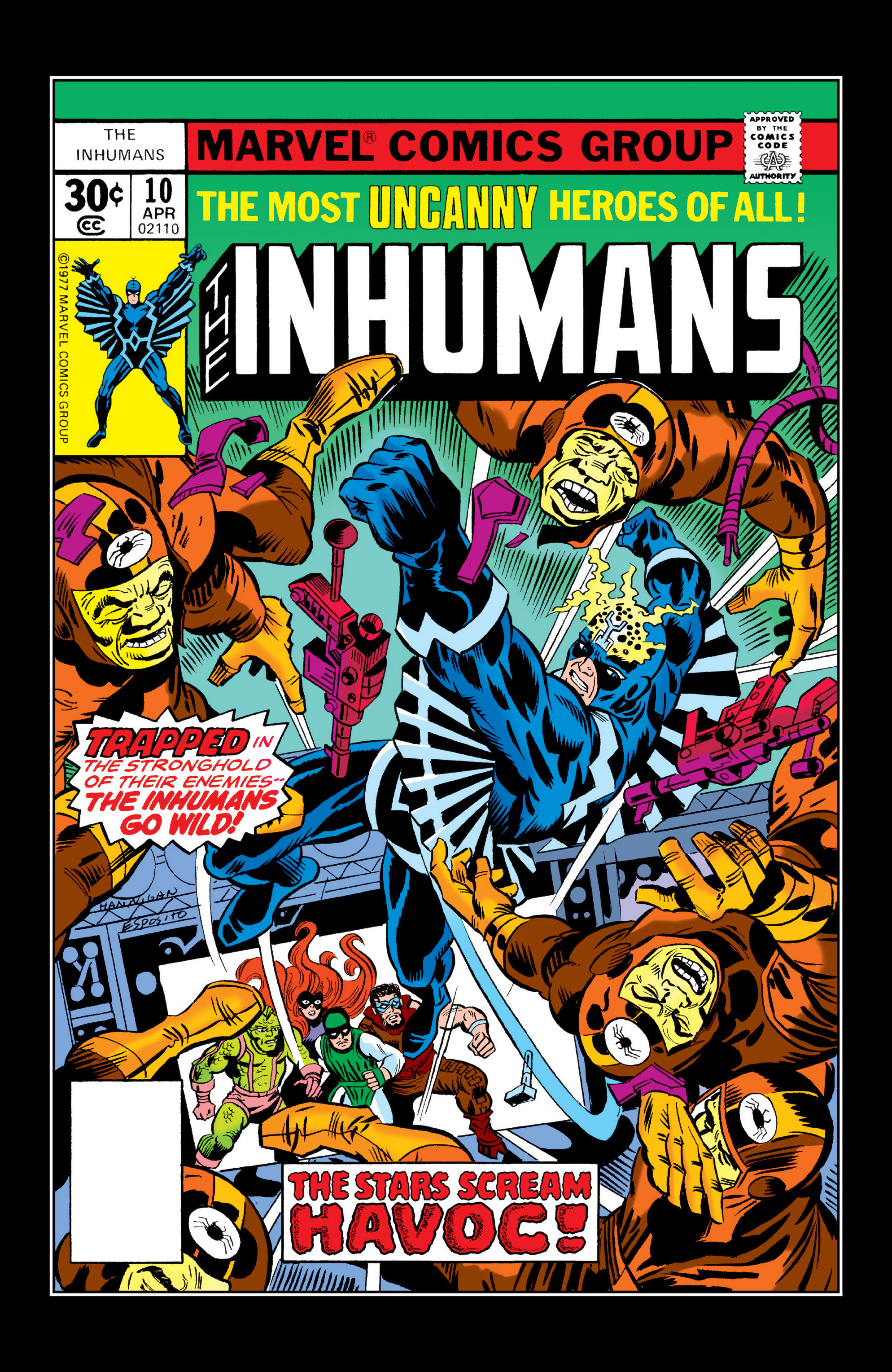 Read online Marvel Masterworks: The Inhumans comic -  Issue # TPB 2 (Part 2) - 56