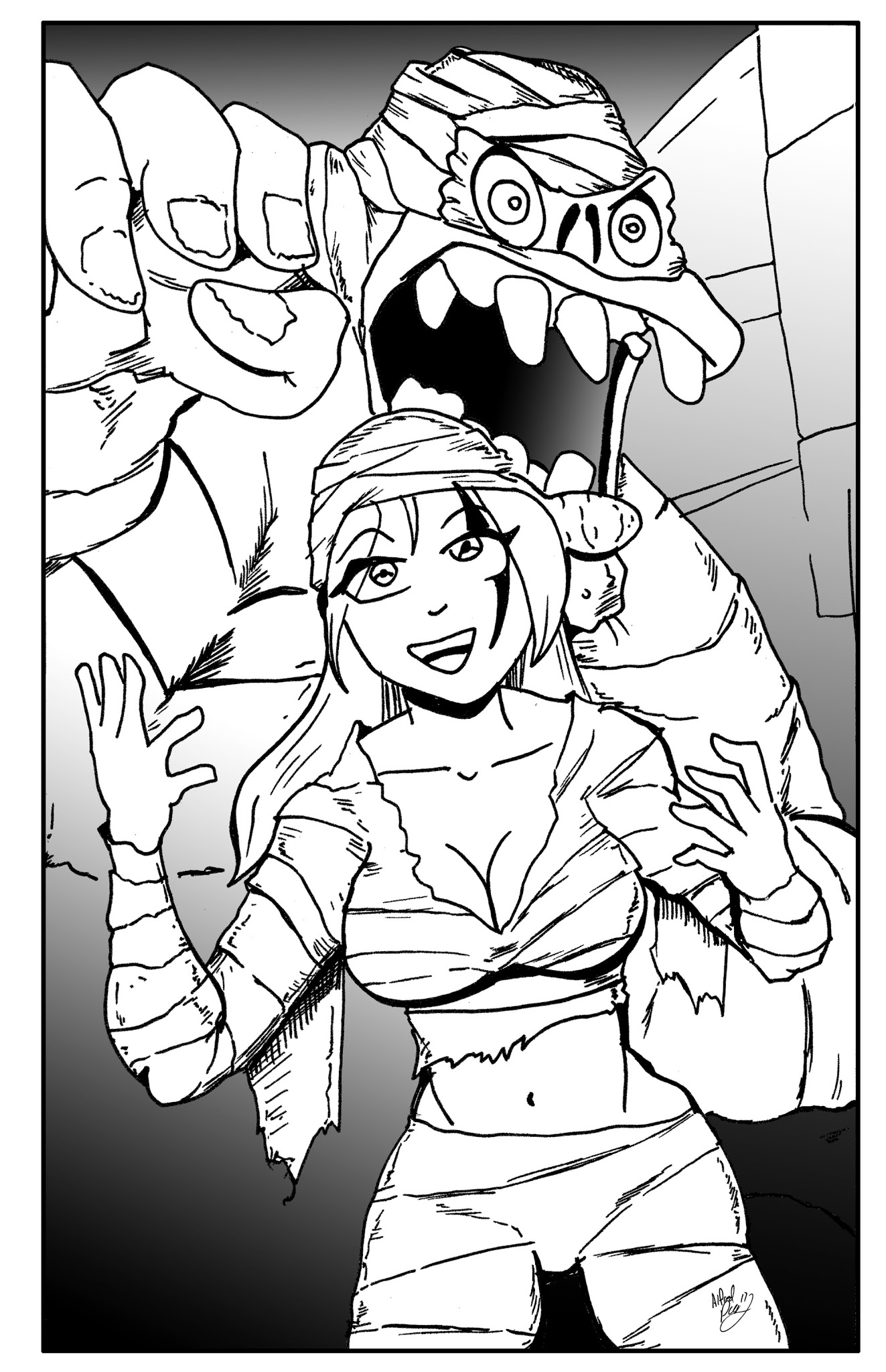 Read online Gold Digger Halloween Special comic -  Issue #13 - 17