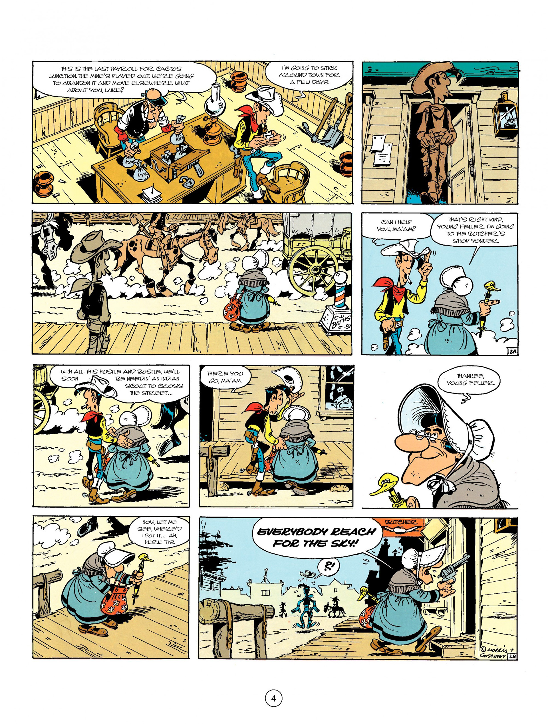 Read online A Lucky Luke Adventure comic -  Issue #6 - 4
