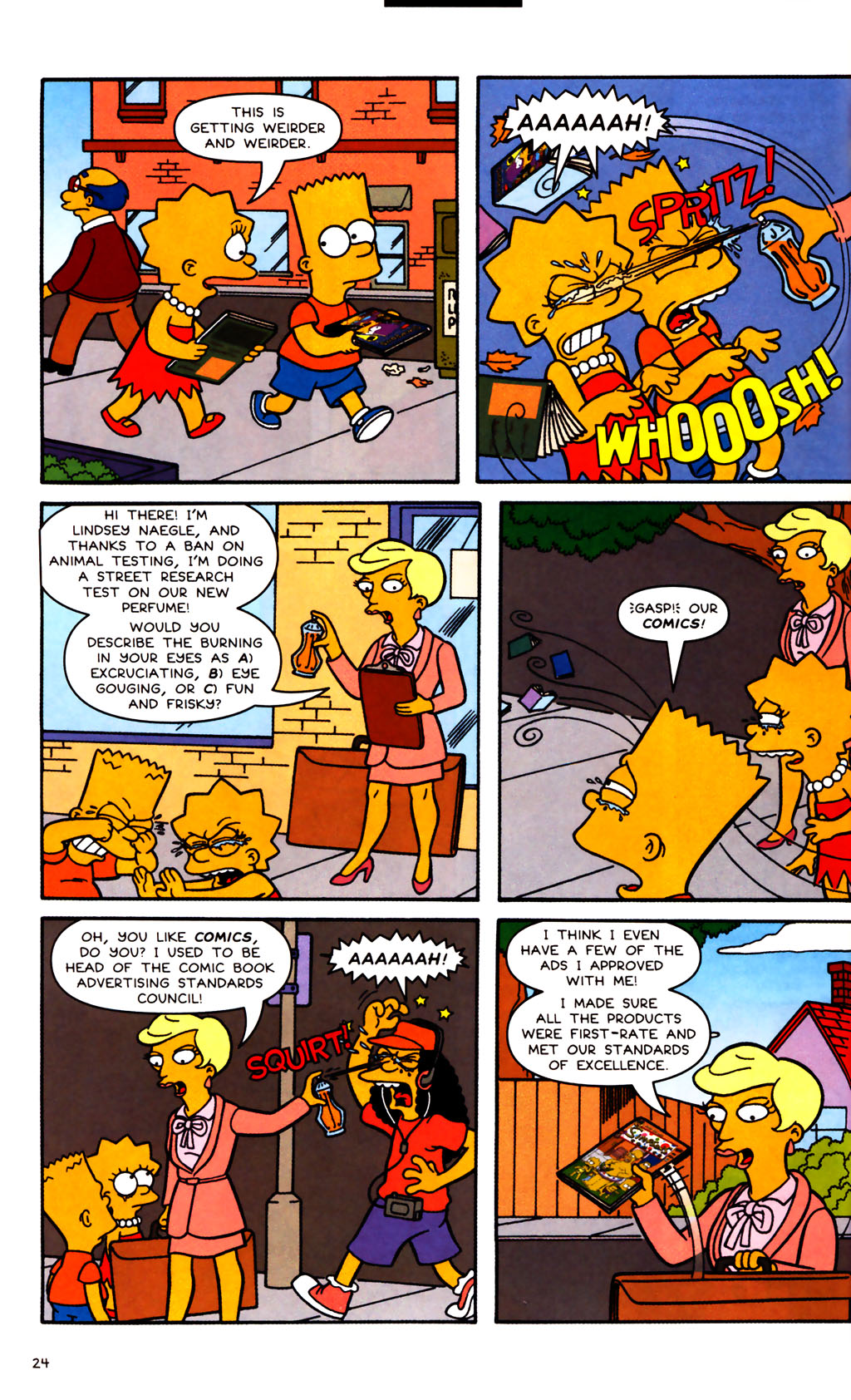 Read online Simpsons Comics comic -  Issue #100 - 26