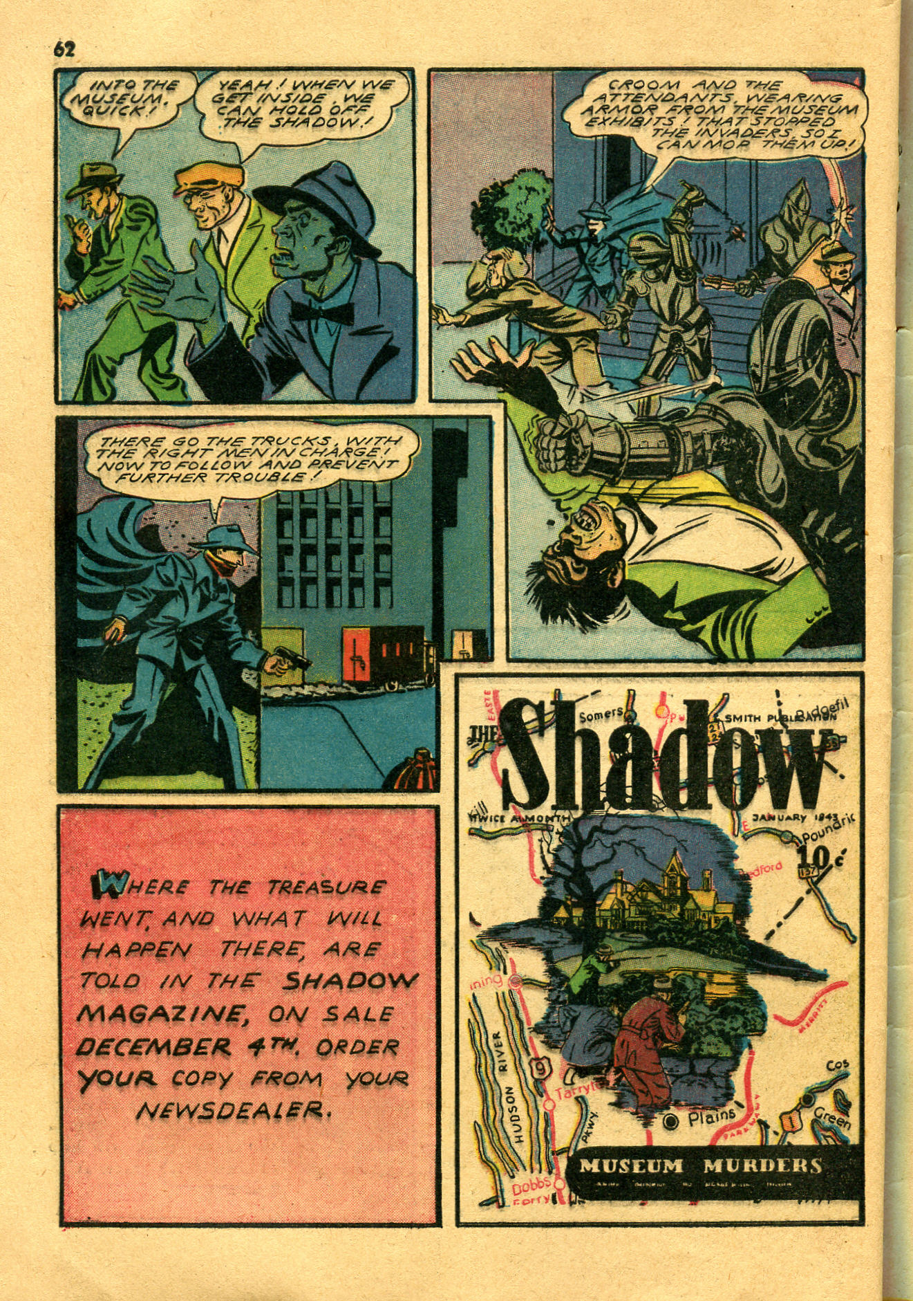 Read online Shadow Comics comic -  Issue #22 - 62