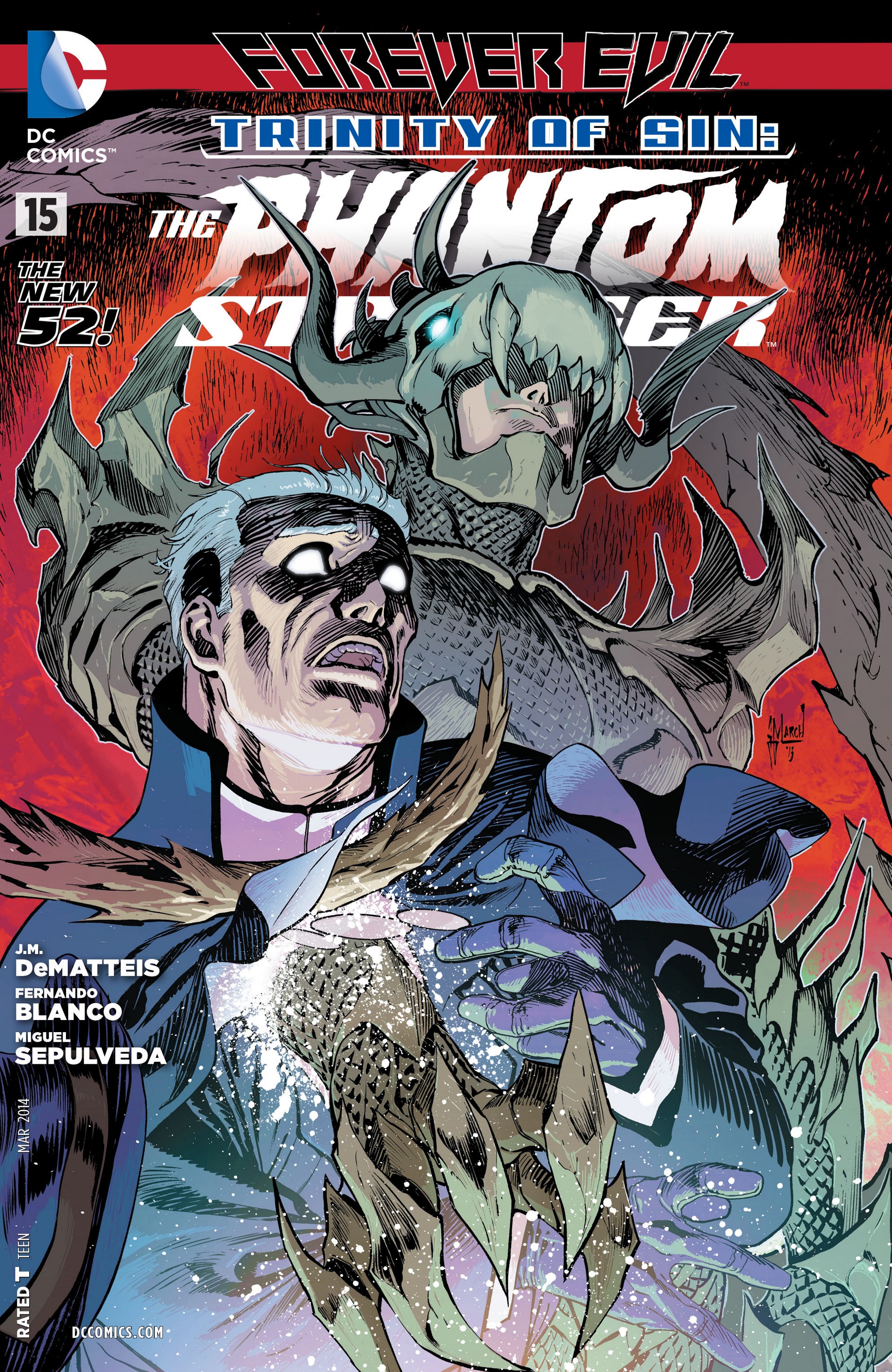 Read online Trinity of Sin: The Phantom Stranger comic -  Issue #15 - 1