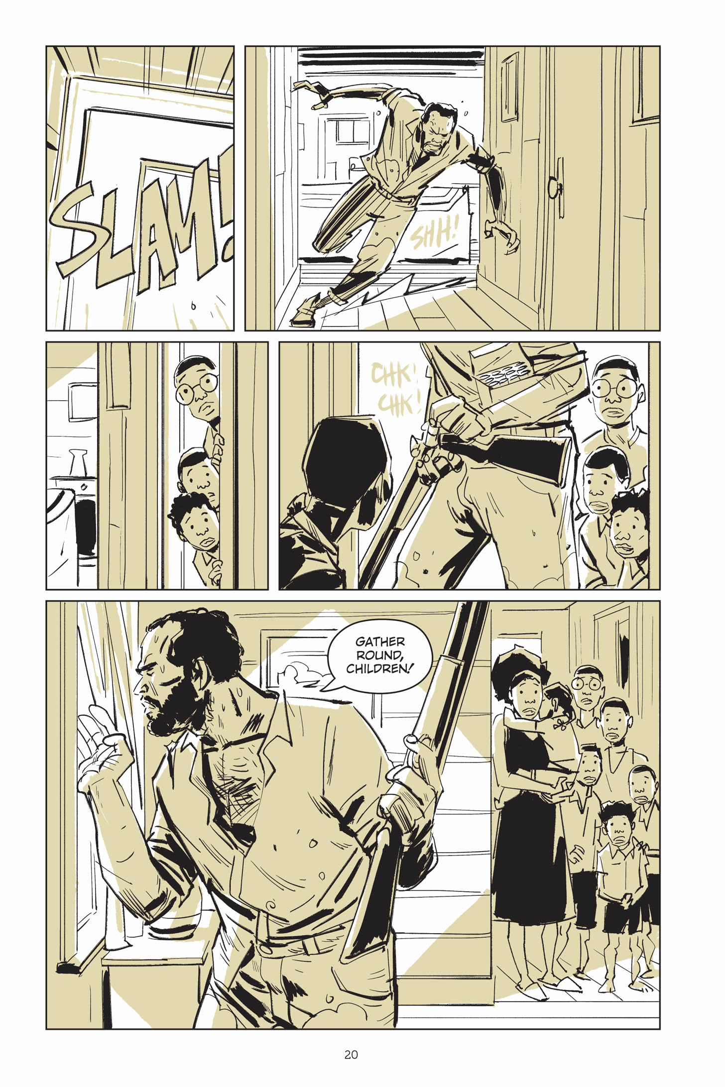 Read online Now Let Me Fly: A Portrait of Eugene Bullard comic -  Issue # TPB (Part 1) - 26
