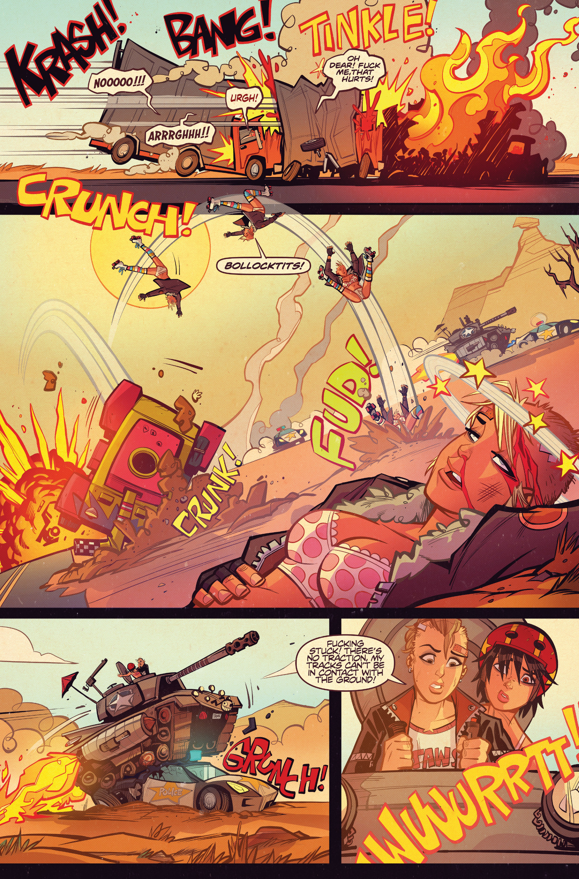 Read online Tank Girl: Two Girls, One Tank comic -  Issue #2 - 10