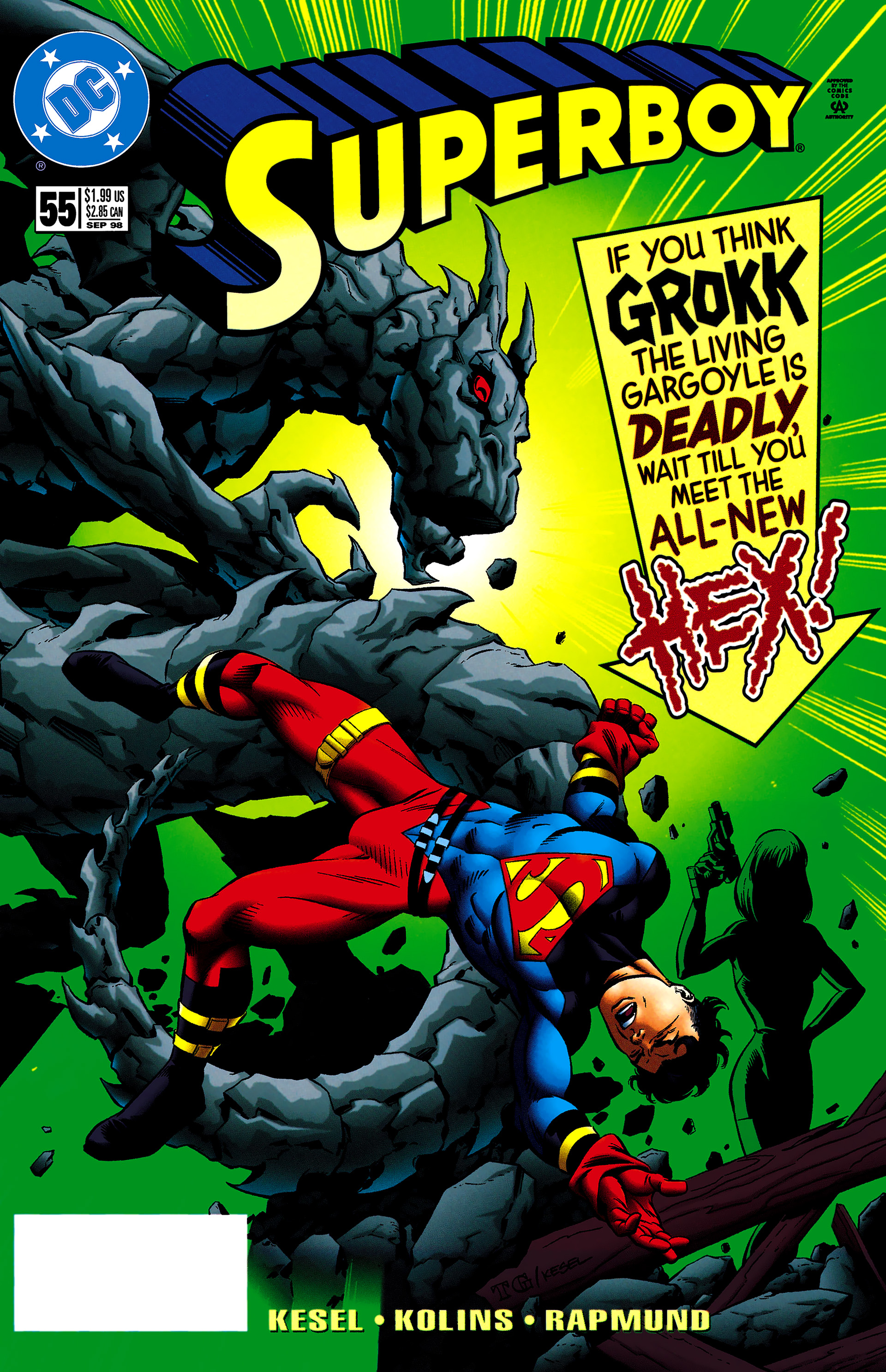 Read online Superboy (1994) comic -  Issue #55 - 1