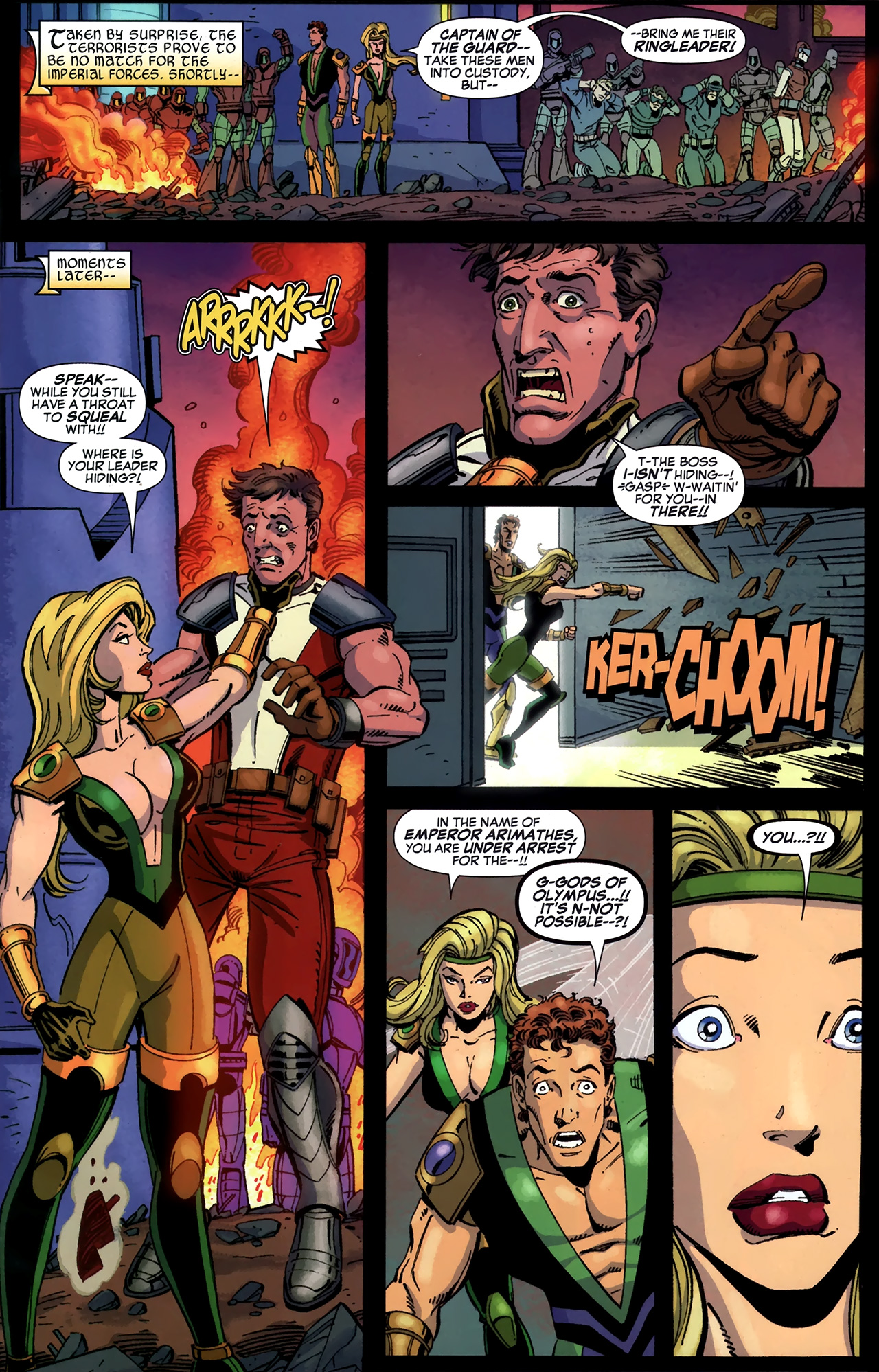 Read online Hercules: Twilight of a God comic -  Issue #4 - 4