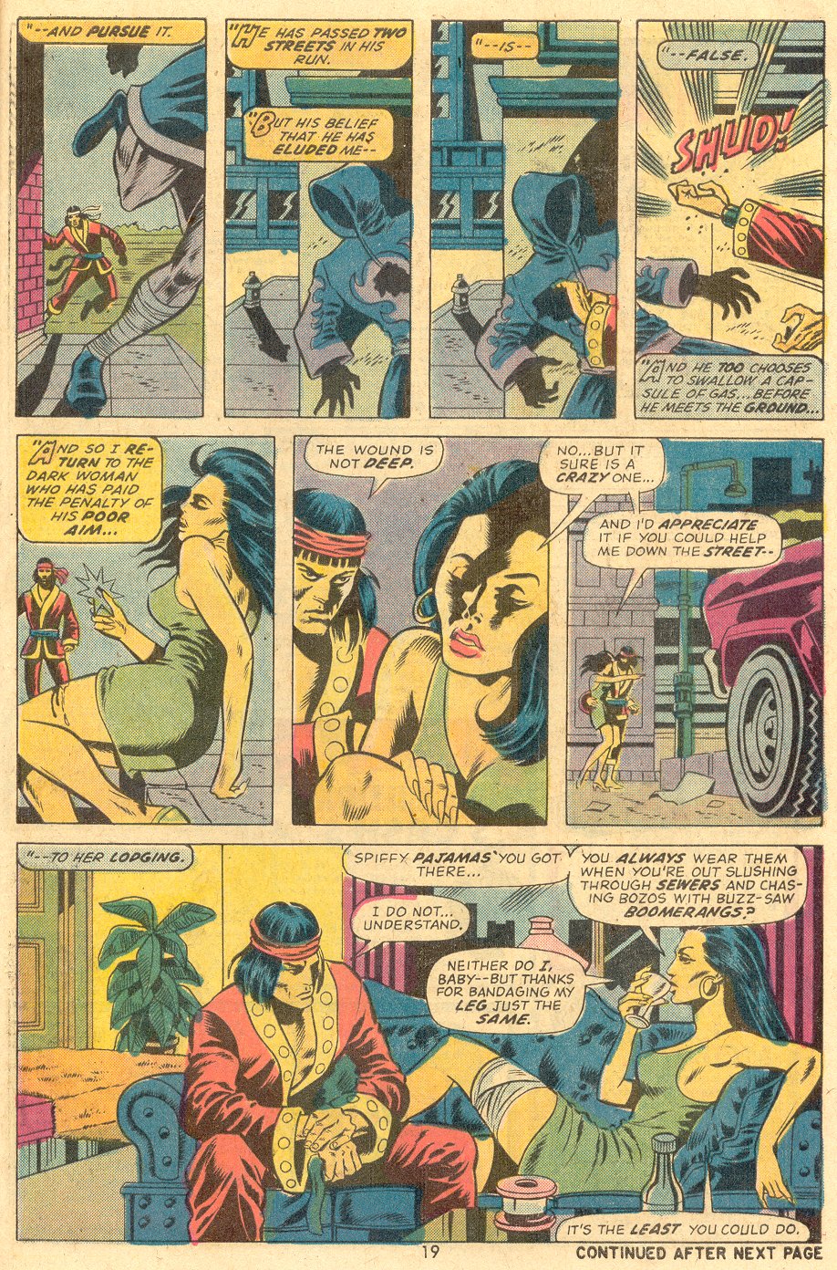 Read online Giant-Size Master of Kung Fu comic -  Issue #1 - 17