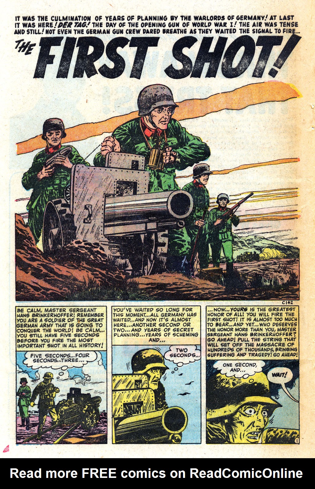 Read online War Action comic -  Issue #14 - 10