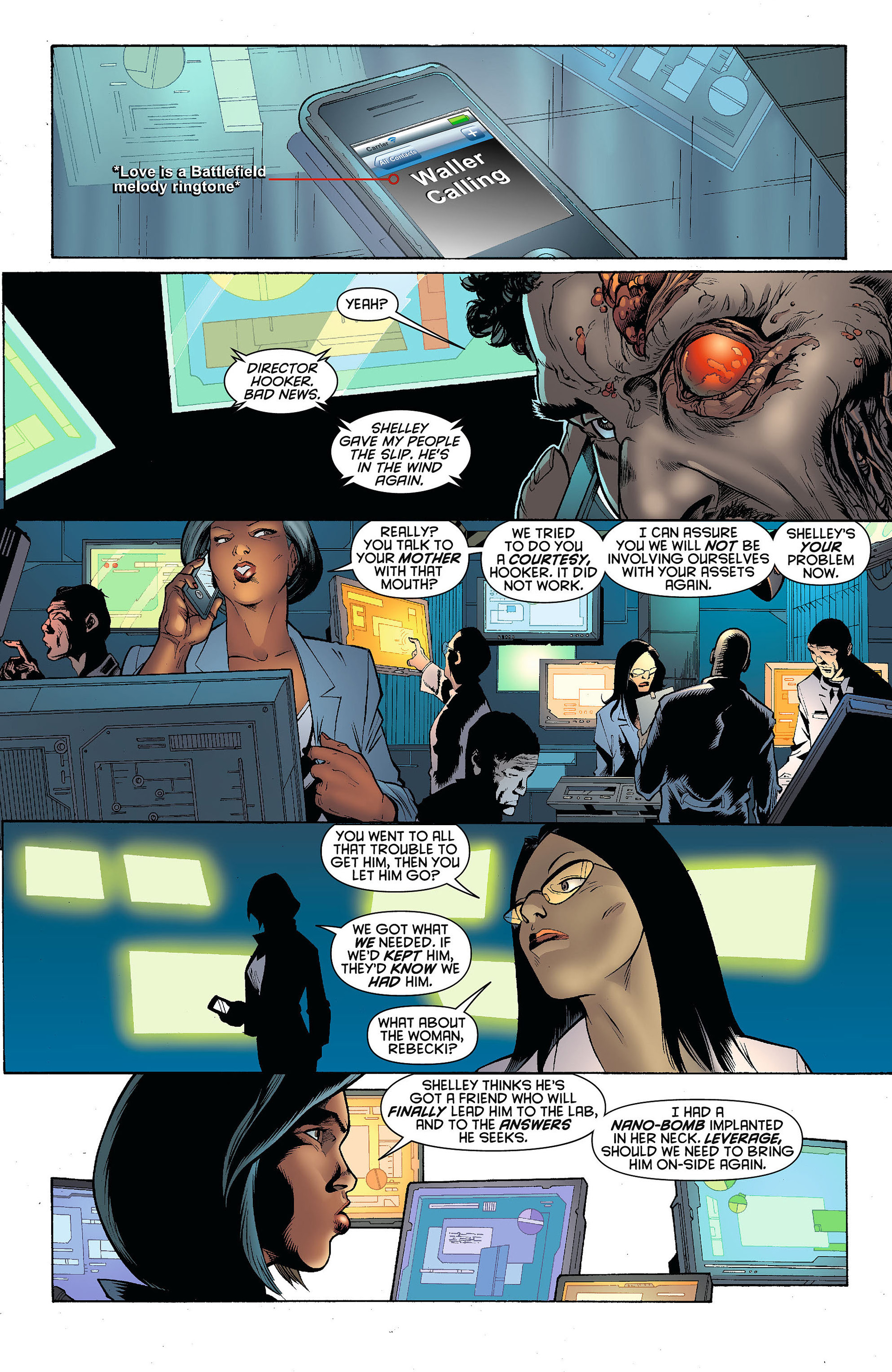 Read online Resurrection Man (2011) comic -  Issue #9 - 18