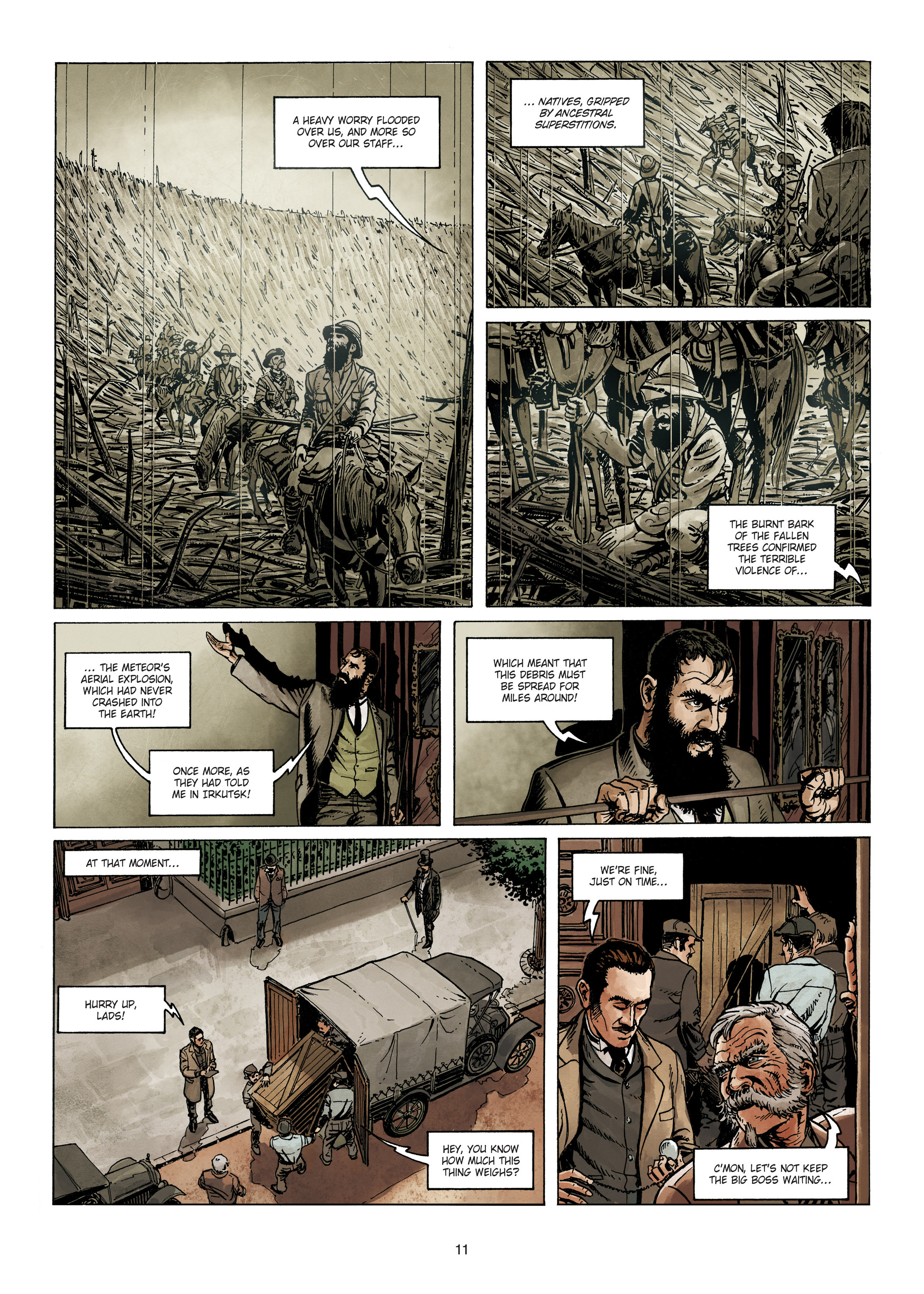 Read online War of the World War One Vol. 1: The Thing Below the Trenches comic -  Issue # Full - 11