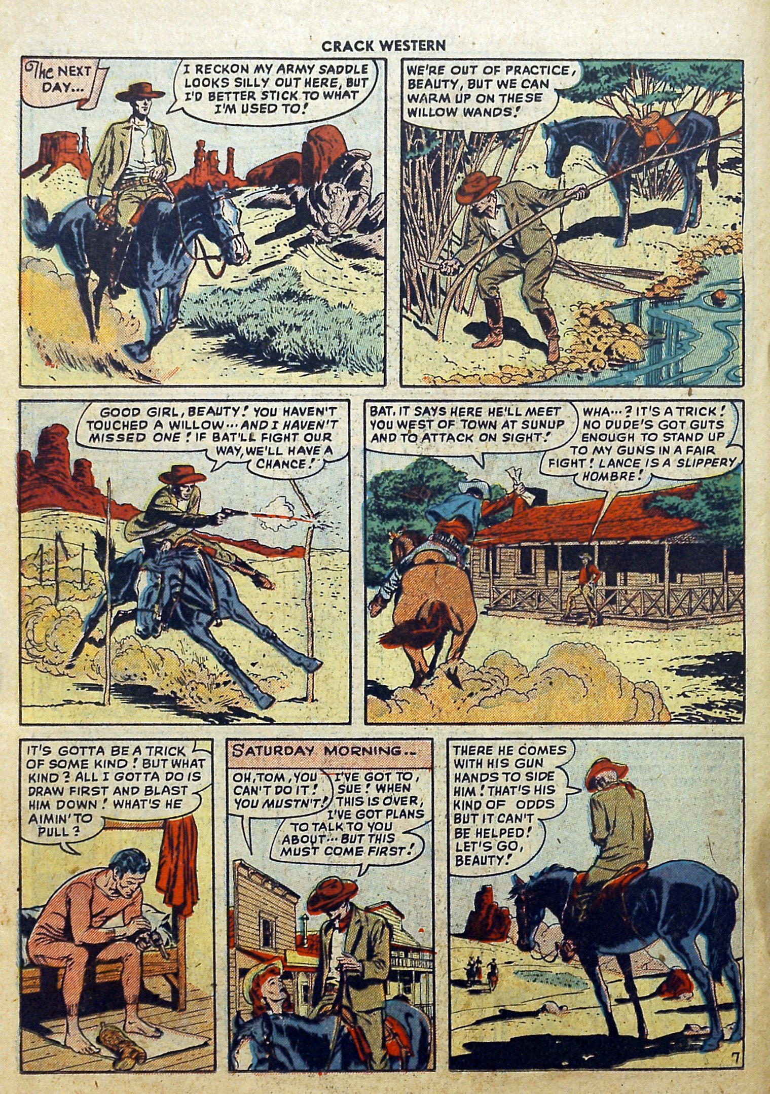 Read online Crack Western comic -  Issue #63 - 24