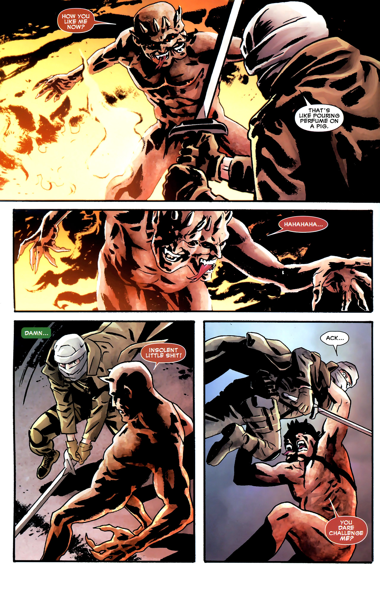 Read online Dead of Night Featuring Devil-Slayer comic -  Issue #4 - 9