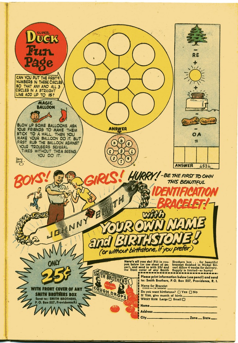 Read online Super Duck Comics comic -  Issue #38 - 43