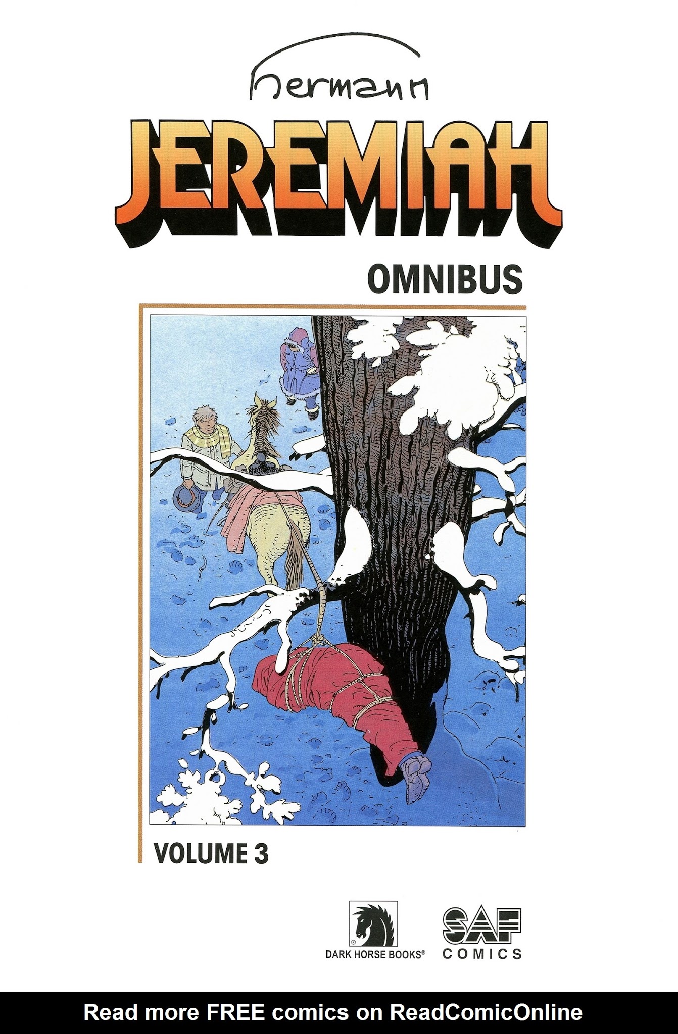 Read online Jeremiah by Hermann comic -  Issue # TPB 3 - 2