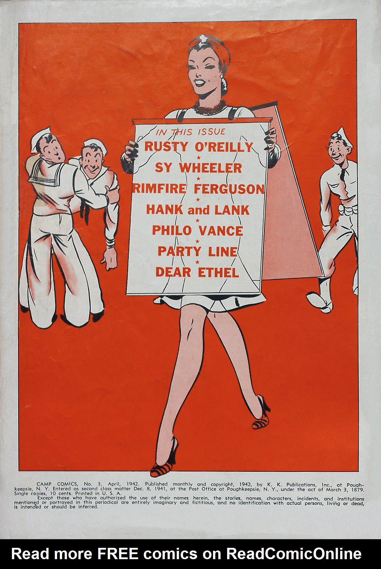 Read online Camp Comics comic -  Issue #3 - 2