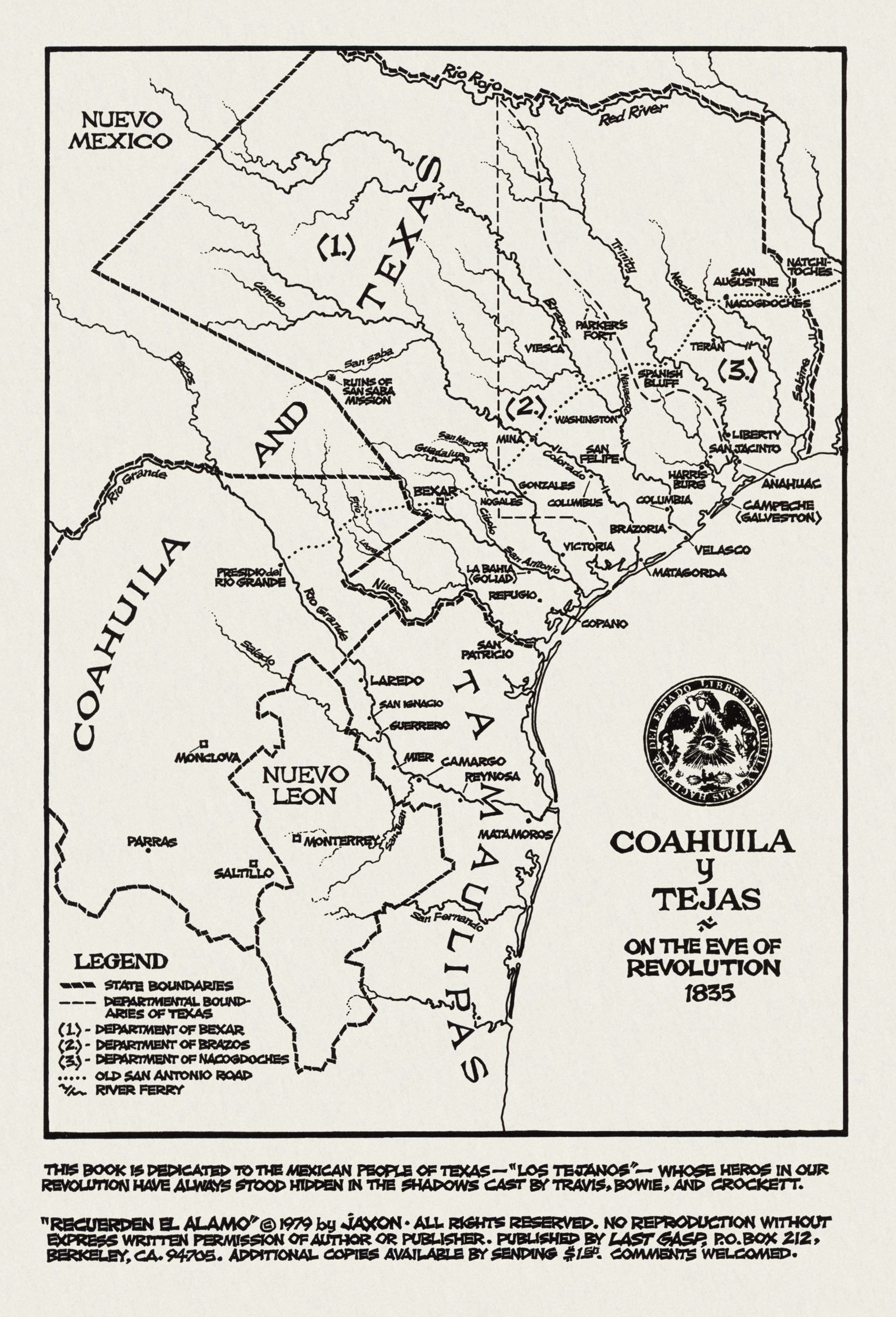 Read online Recuerden el Alamo comic -  Issue # Full - 2