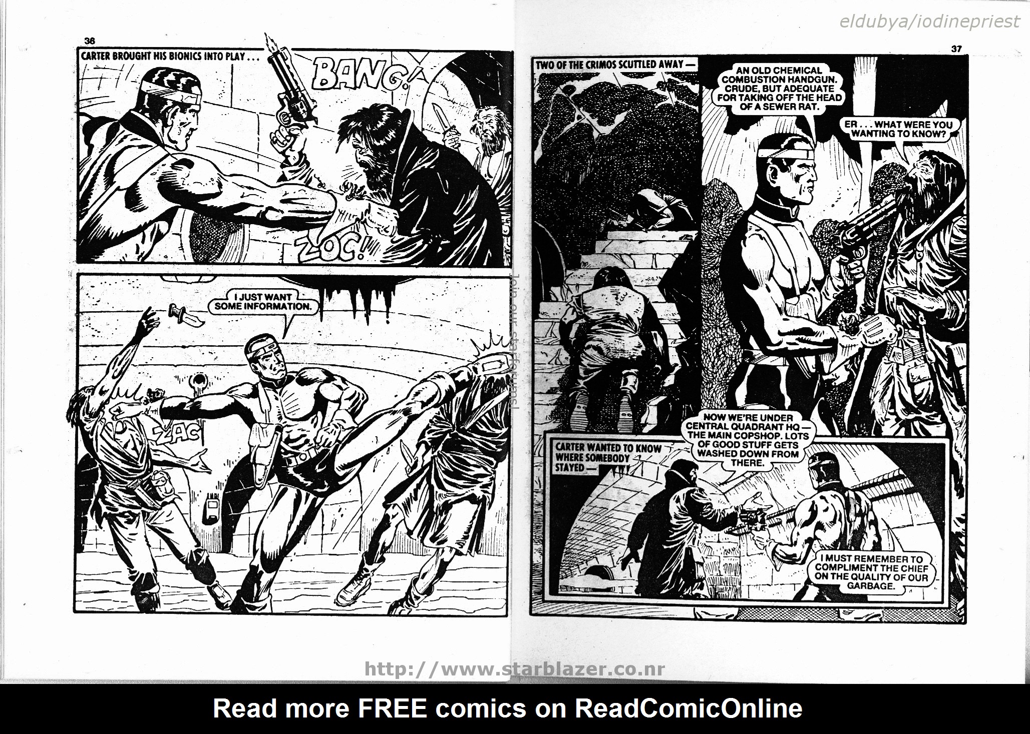 Read online Starblazer comic -  Issue #245 - 20