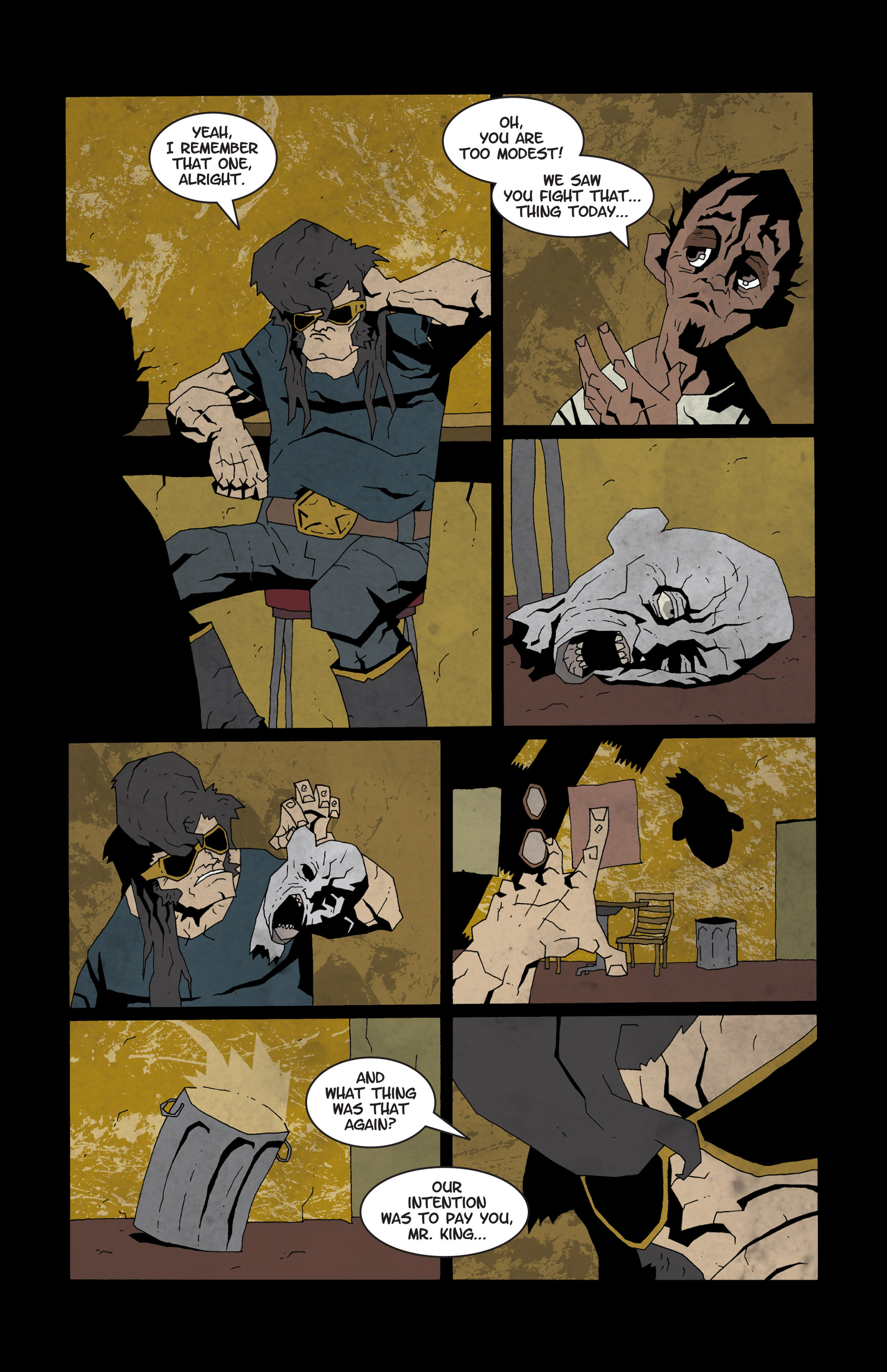 Read online KING! (2010) comic -  Issue #2 - 14