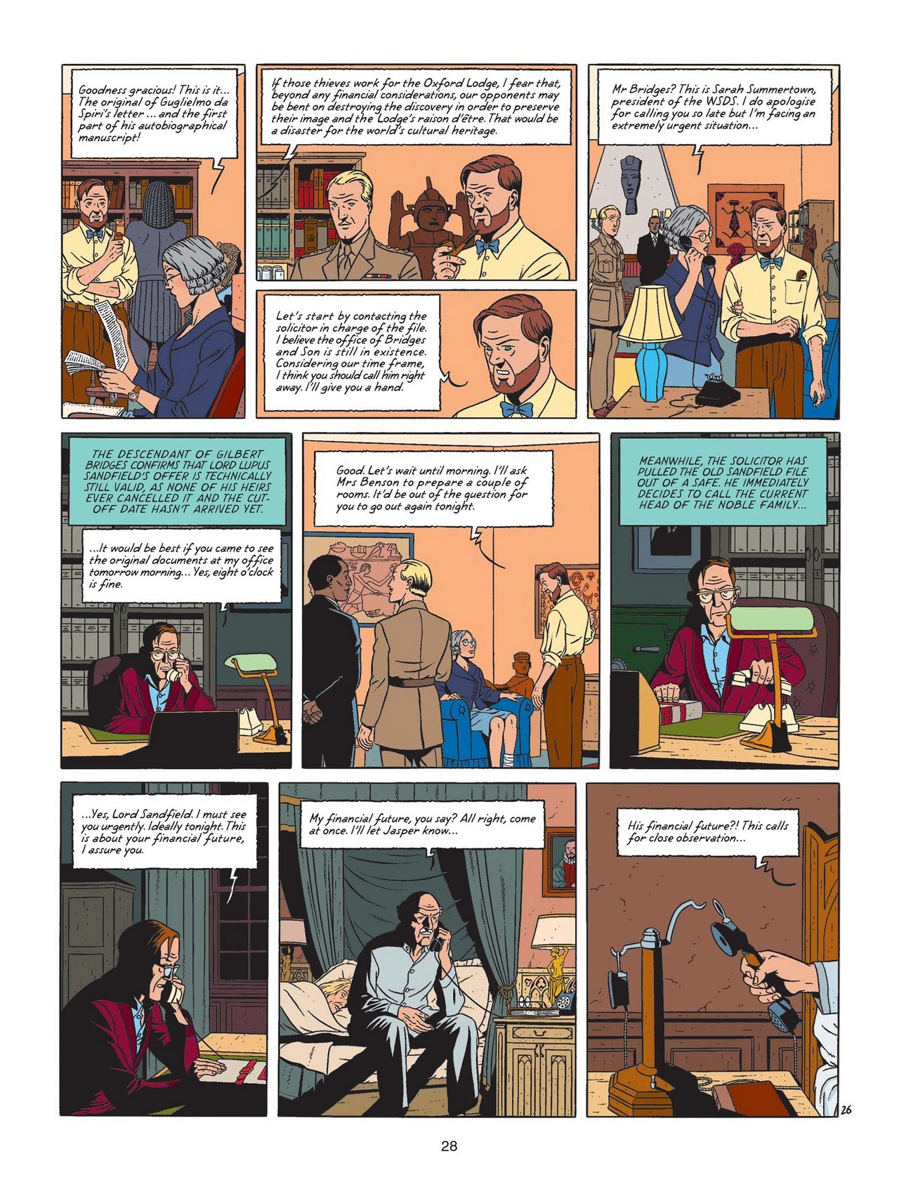 Read online Blake & Mortimer comic -  Issue #24 - 29