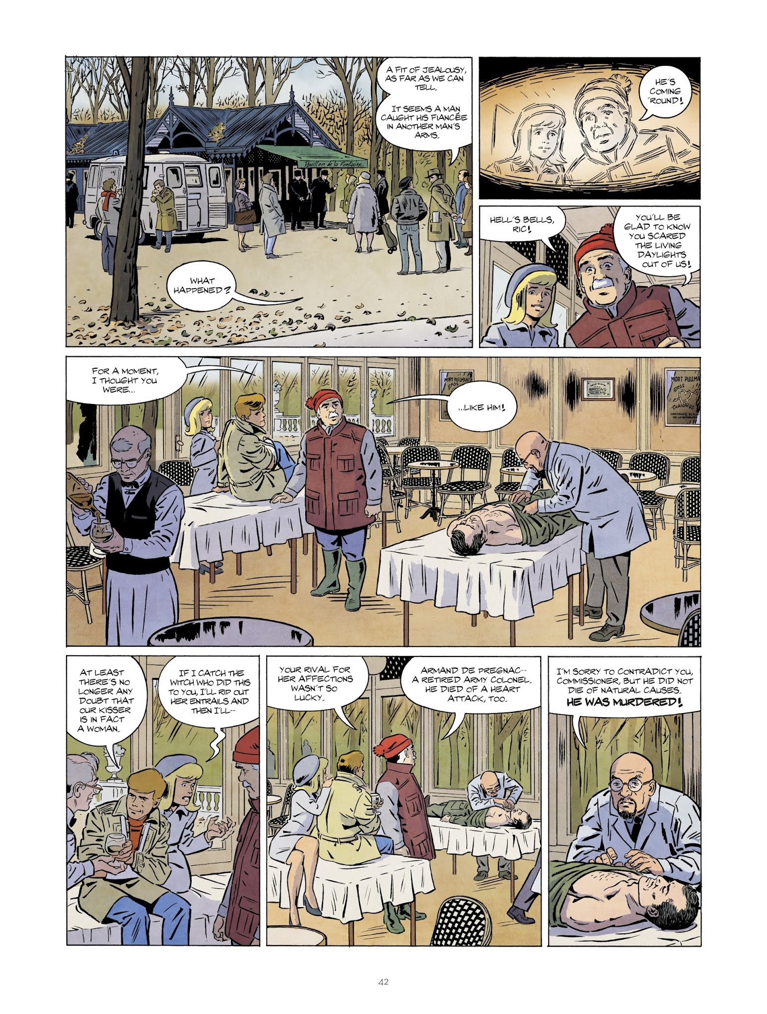 Read online The Mighty Return of Ric Hochet comic -  Issue #2 - 42