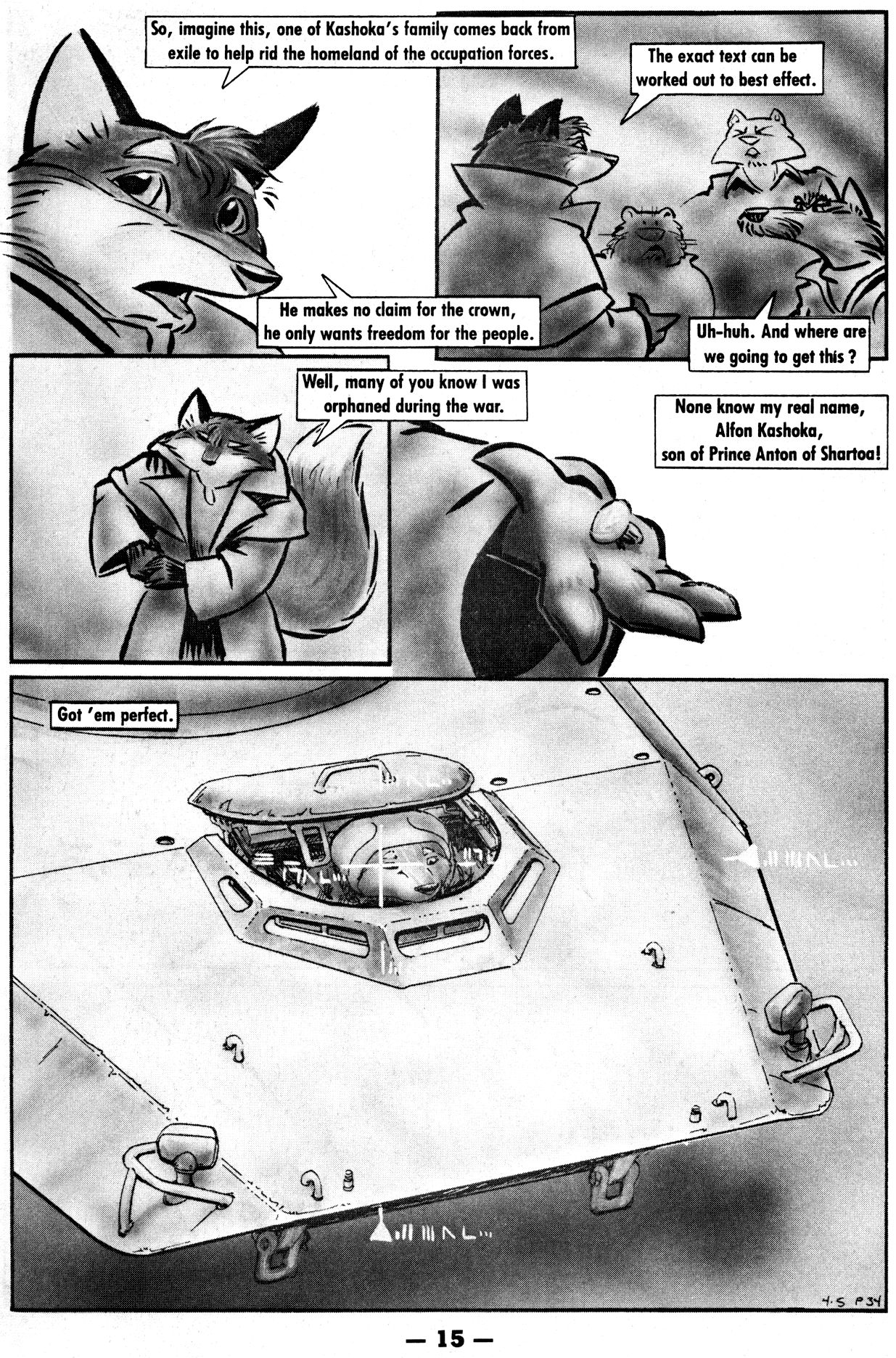 Read online Critters comic -  Issue #4 - 17