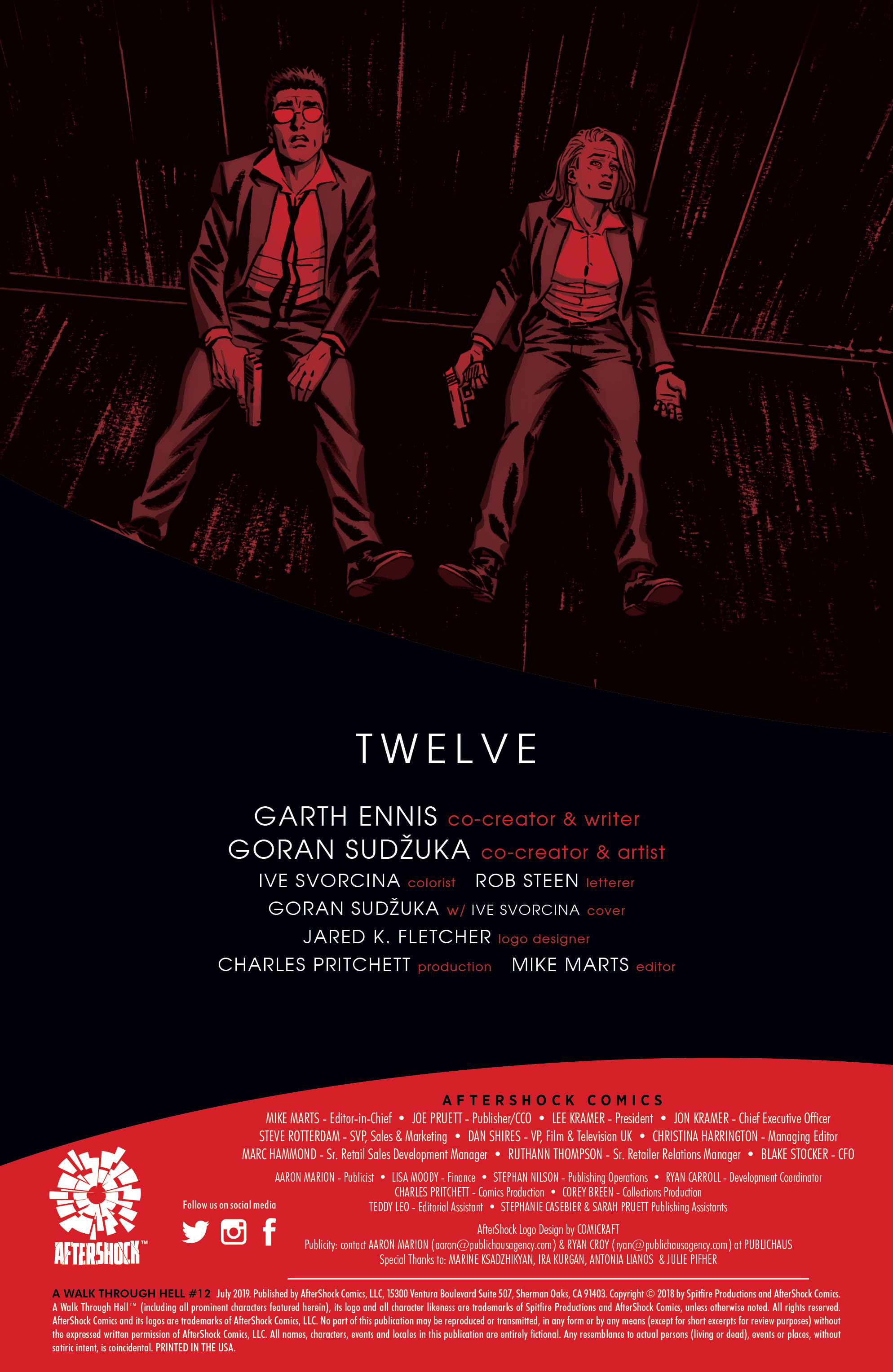 Read online A Walk Through Hell comic -  Issue #12 - 2