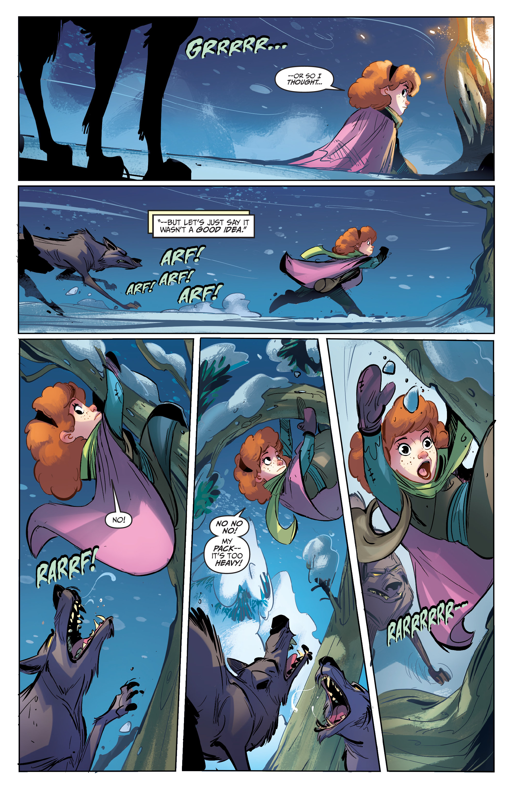 Read online Disney Frozen: The Hero Within comic -  Issue #3 - 7