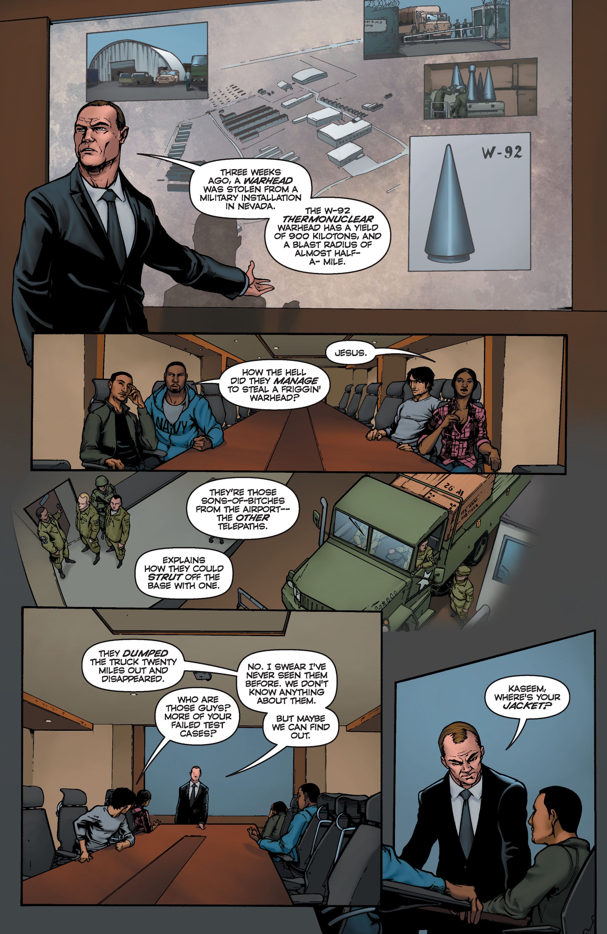 Read online Mindfield comic -  Issue #5 - 14