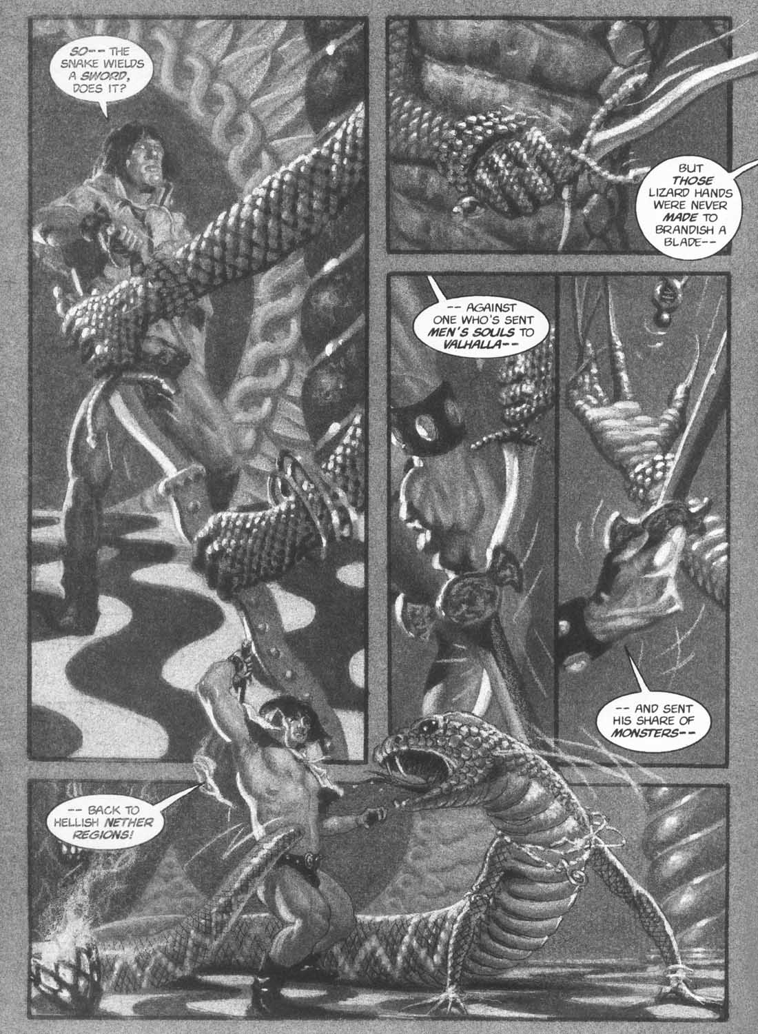 Read online Conan the Savage comic -  Issue #1 - 34