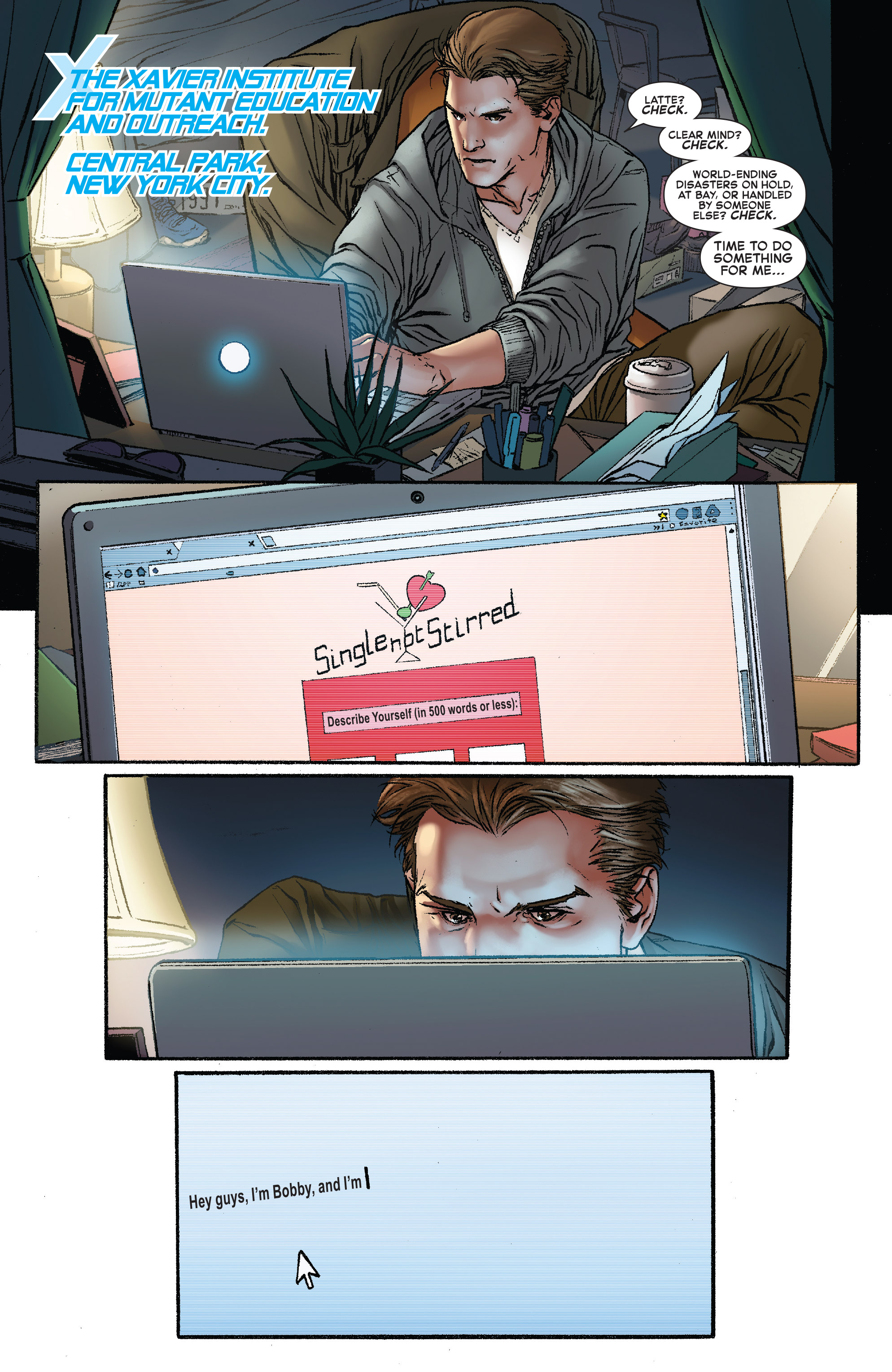 Read online Iceman (2017) comic -  Issue #1 - 2
