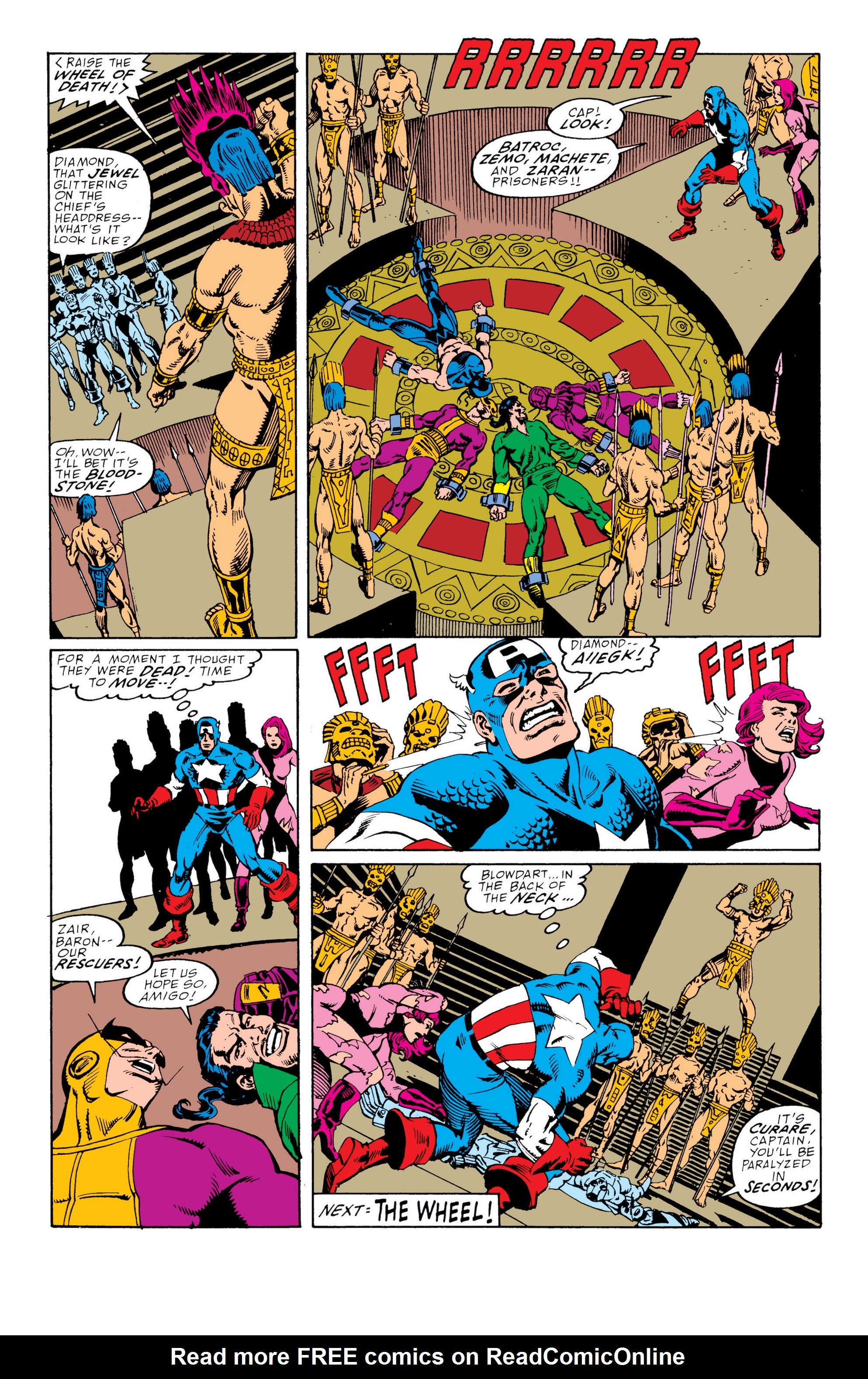 Read online Captain America Epic Collection comic -  Issue # TPB The Bloodstone Hunt (Part 2) - 82