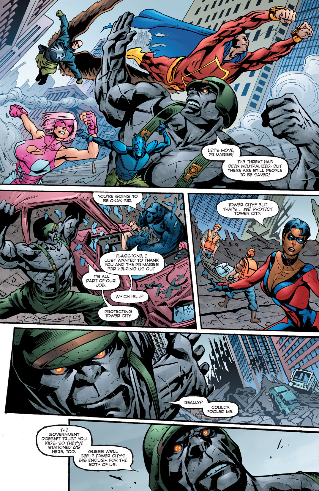 Read online Dynamo 5: Sins Of The Father comic -  Issue #5 - 11