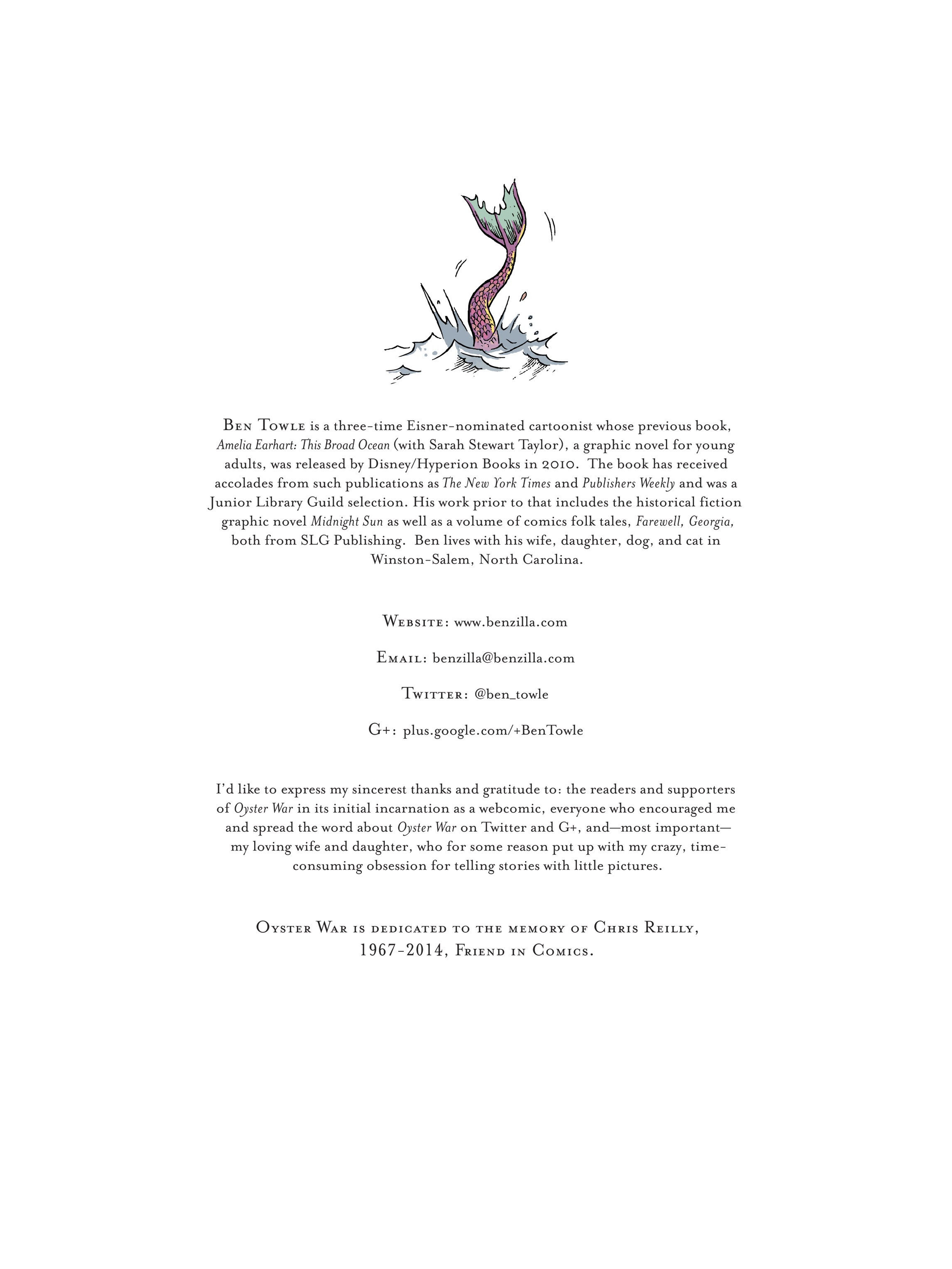 Read online Oyster War comic -  Issue # TPB - 140