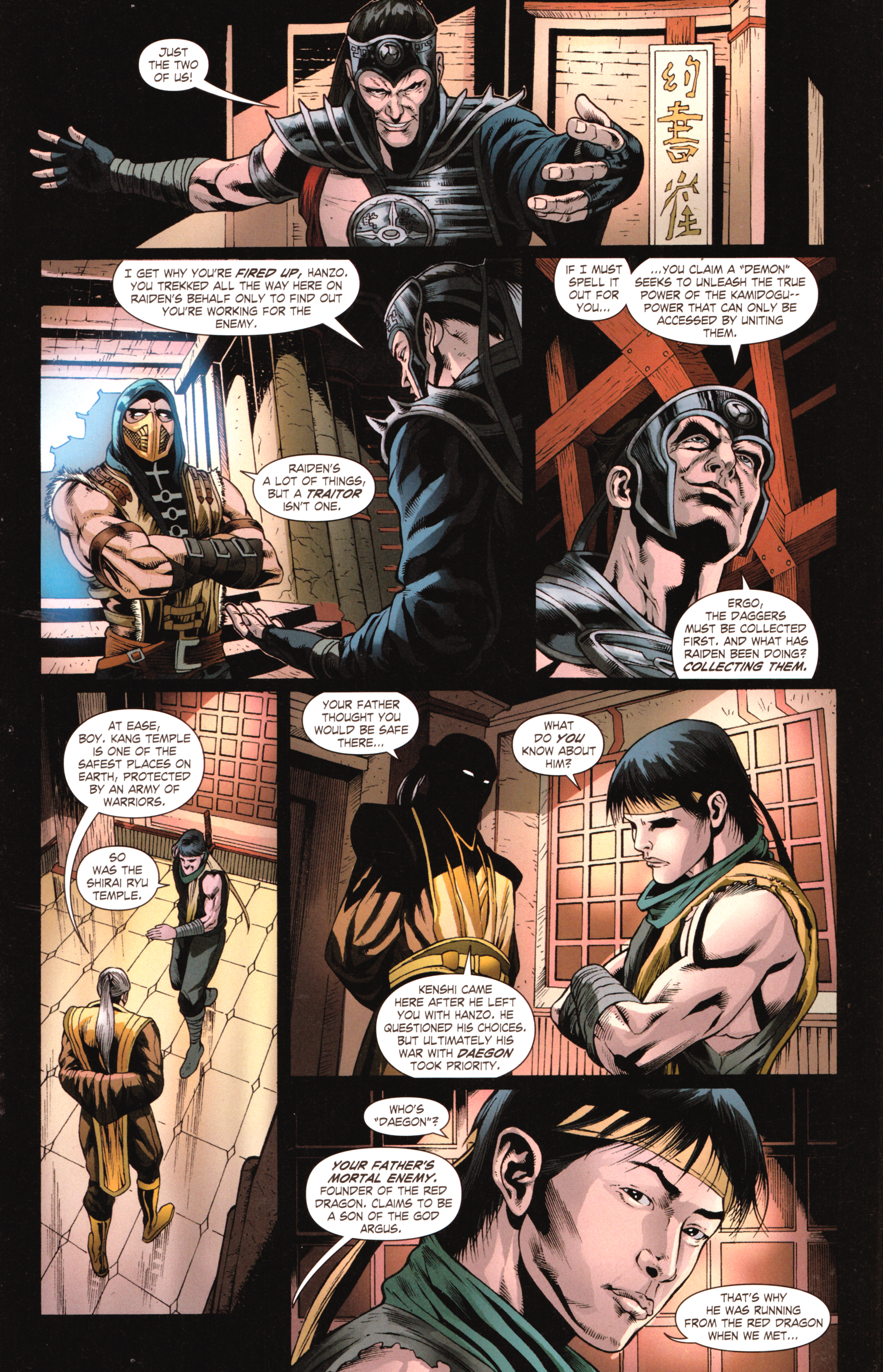 Read online Mortal Kombat X [II] comic -  Issue #8 - 5