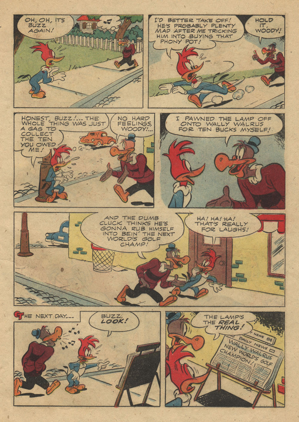 Read online Walter Lantz Woody Woodpecker (1952) comic -  Issue #25 - 25