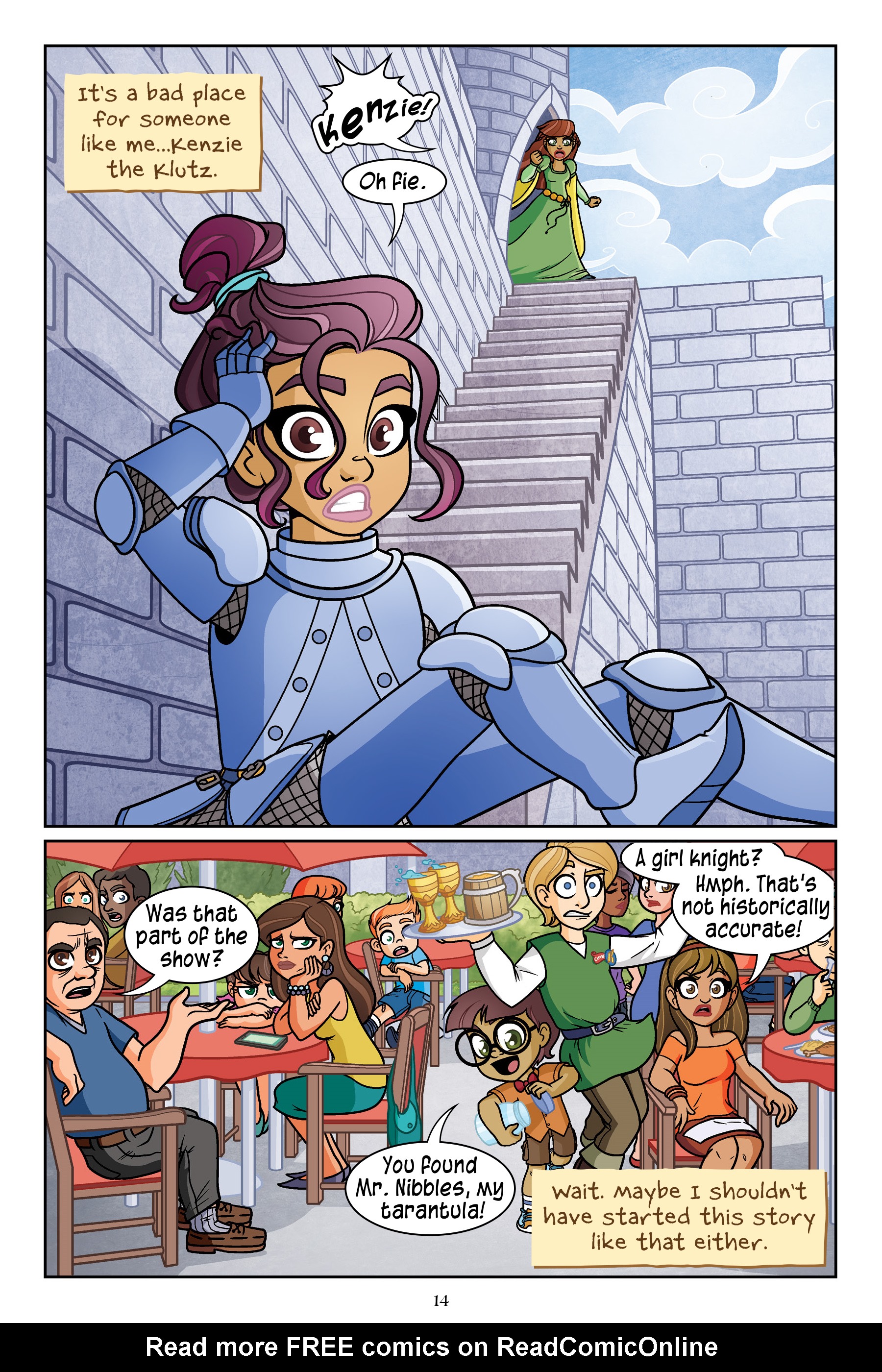 Read online Kenzie’s Kingdom comic -  Issue # TPB - 8