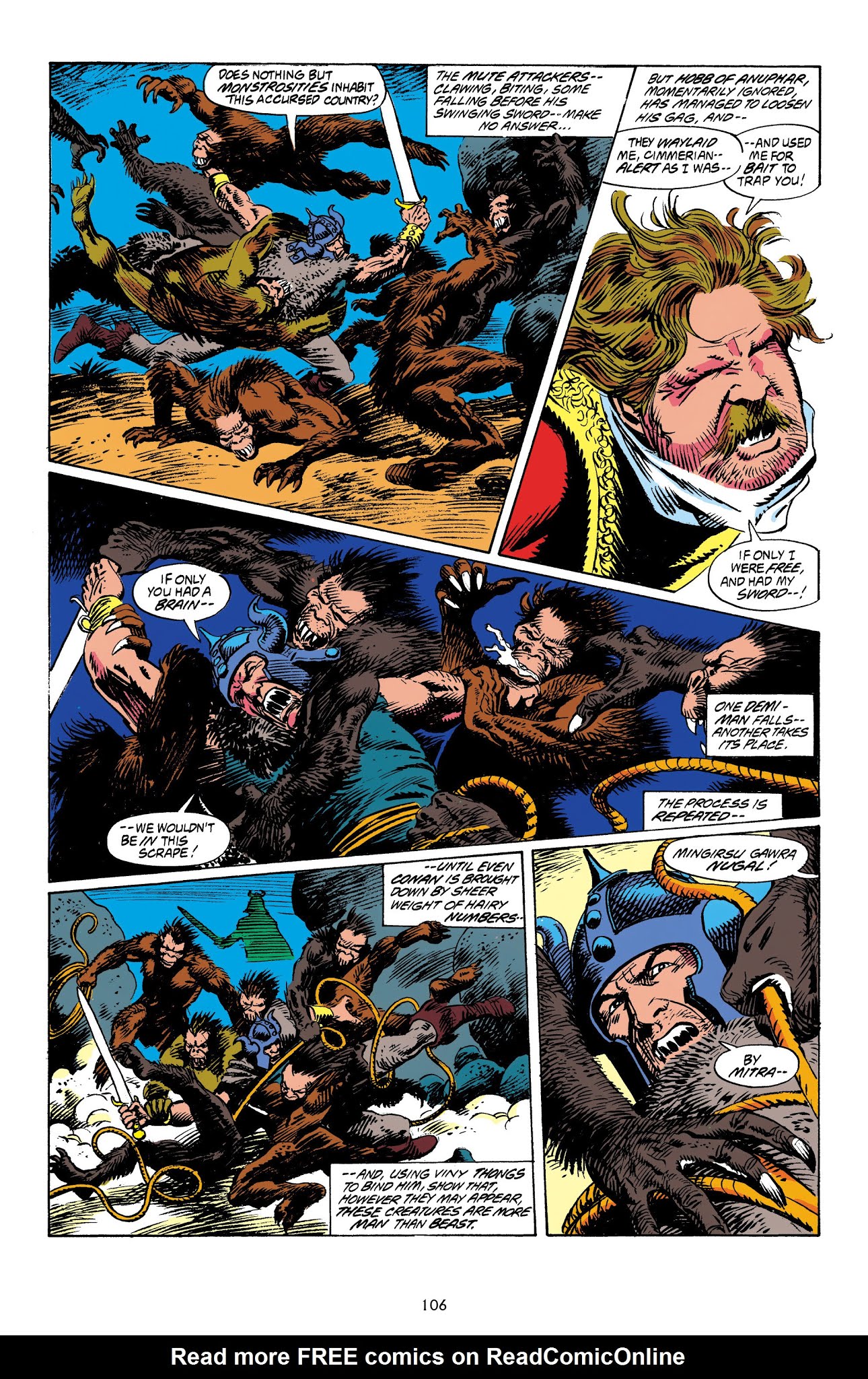 Read online The Chronicles of Conan comic -  Issue # TPB 33 (Part 1) - 107