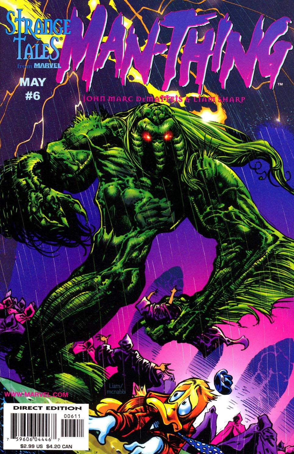 Read online Man-Thing (1997) comic -  Issue #6 - 1