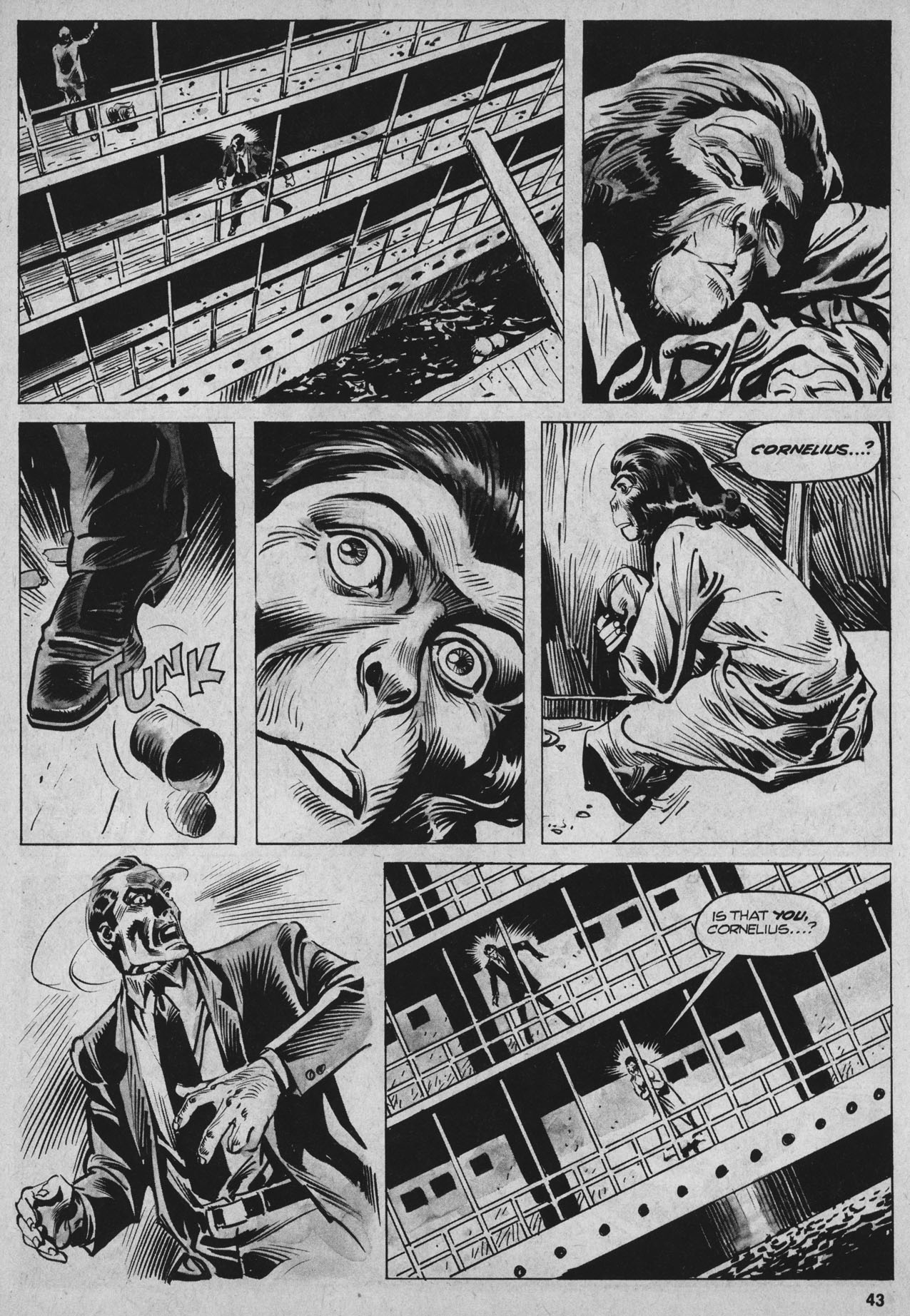 Read online Planet of the Apes comic -  Issue #16 - 43